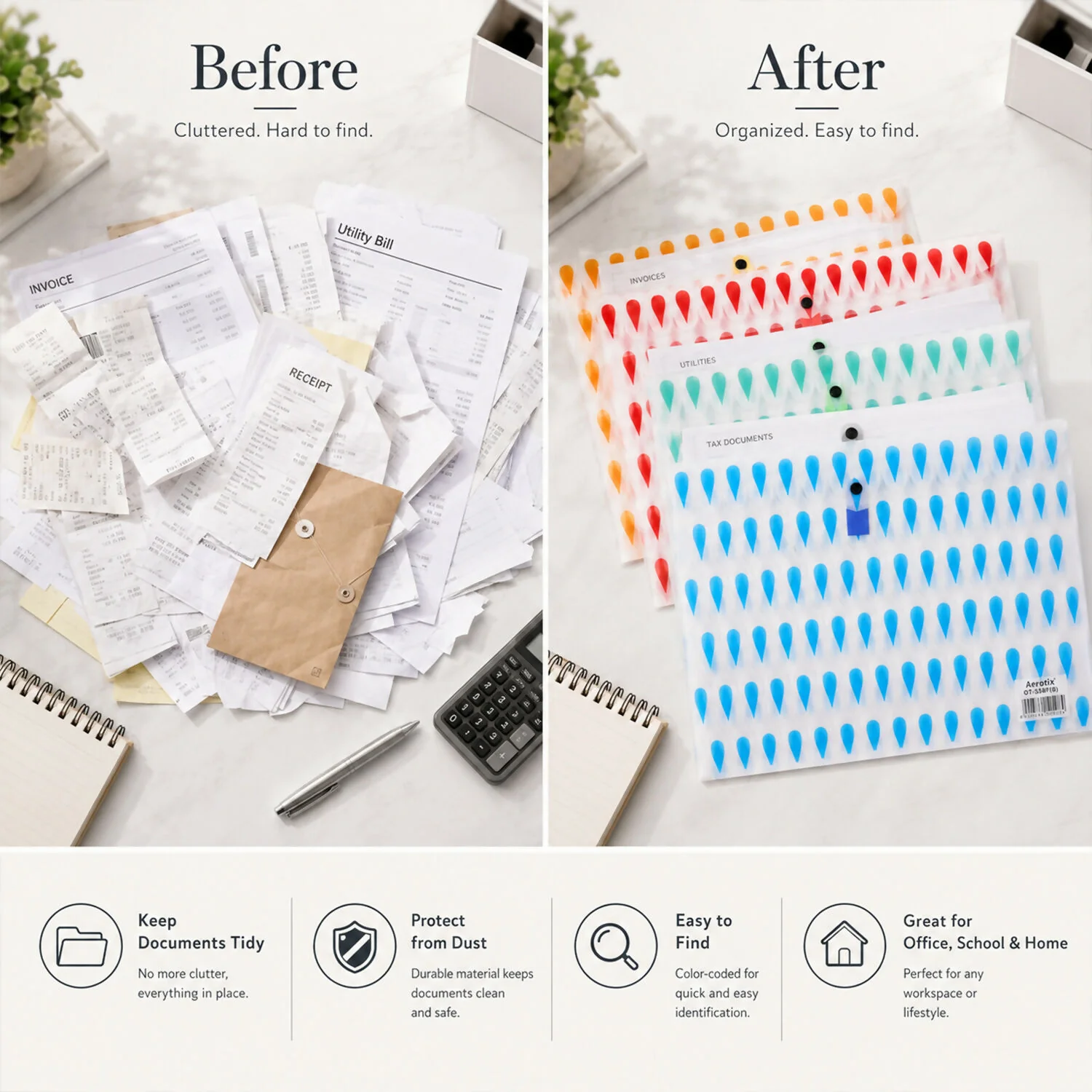 A4 Document Envelope Folders – Secure, Durable & Stylish - Image 2