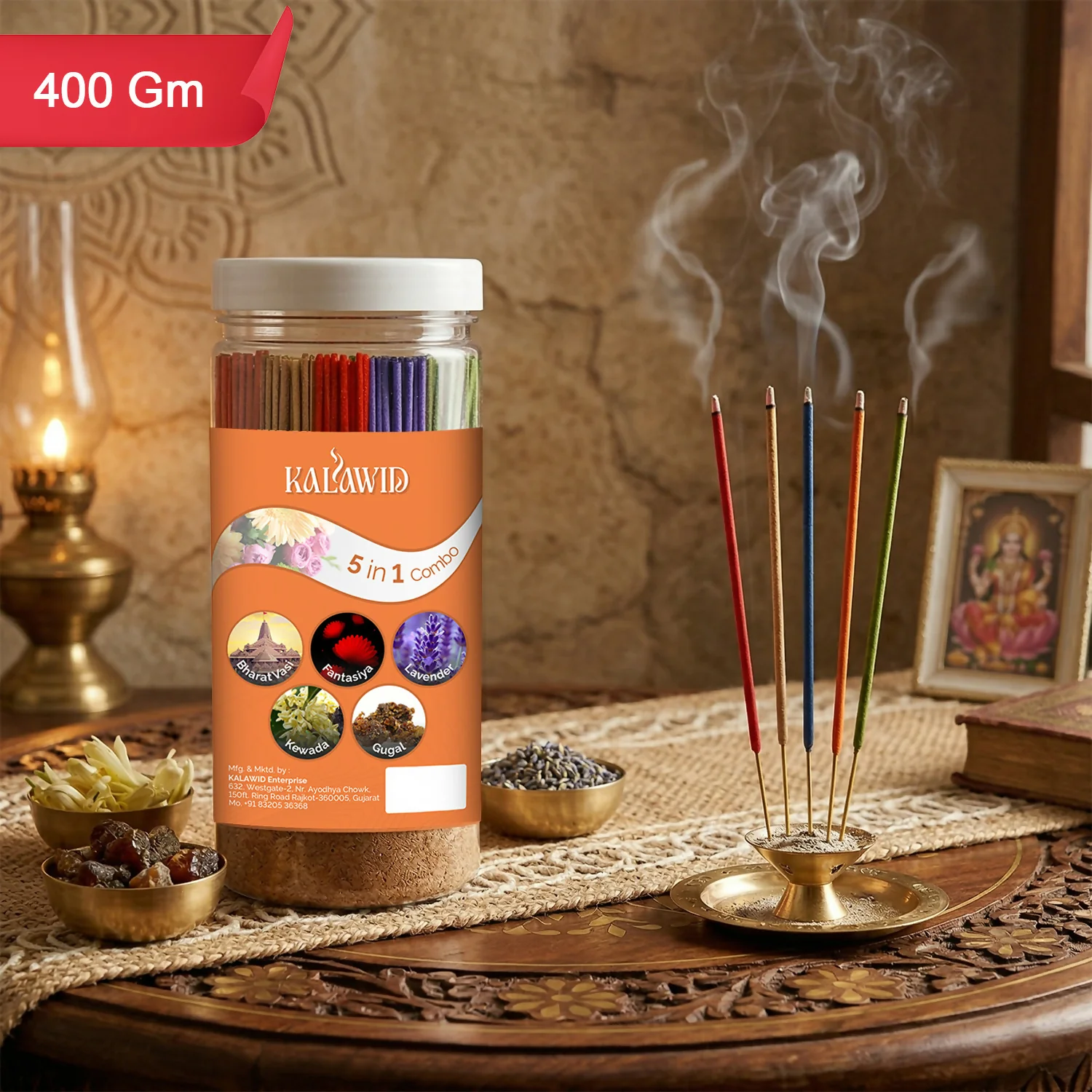 Agarbatti Combo – Fragrant, Long-lasting for Relaxation & Daily Use