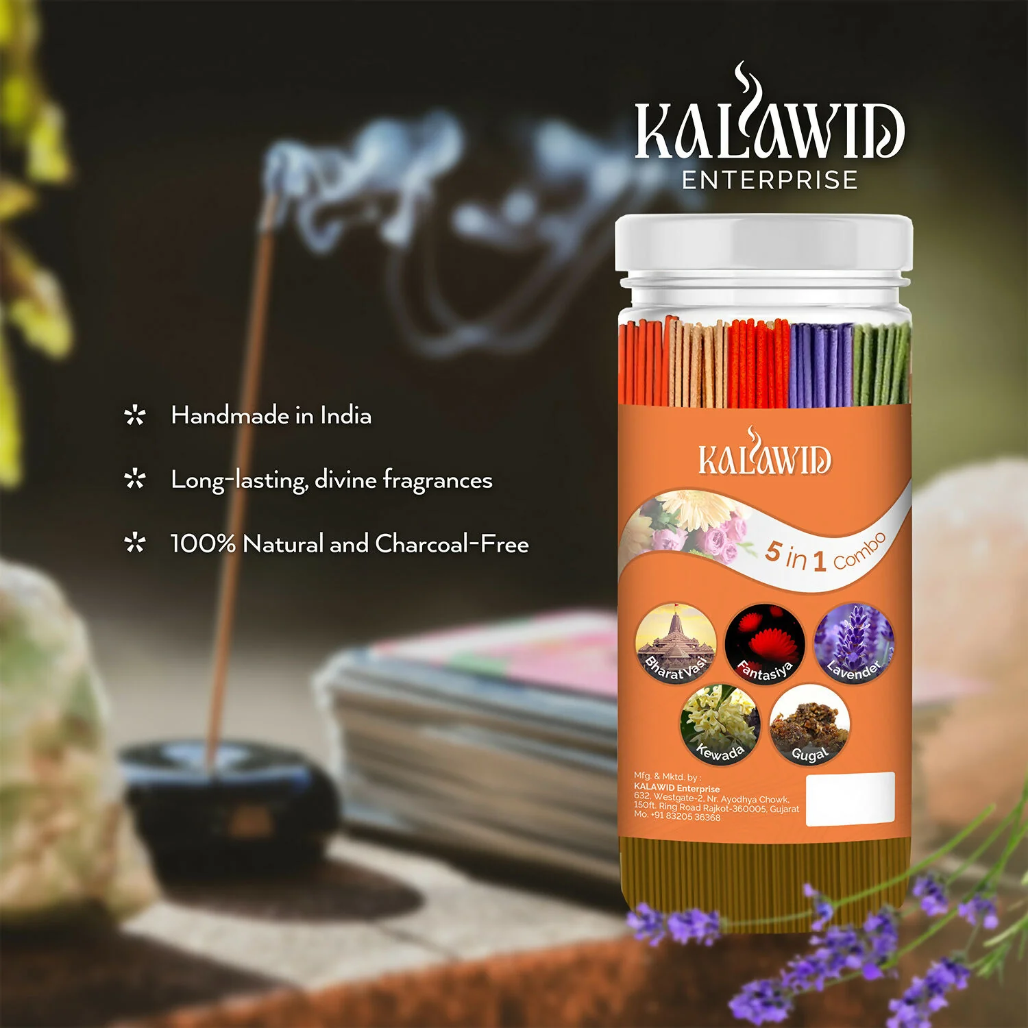 Agarbatti Combo – Fragrant, Long-lasting for Relaxation & Daily Use - Image 3