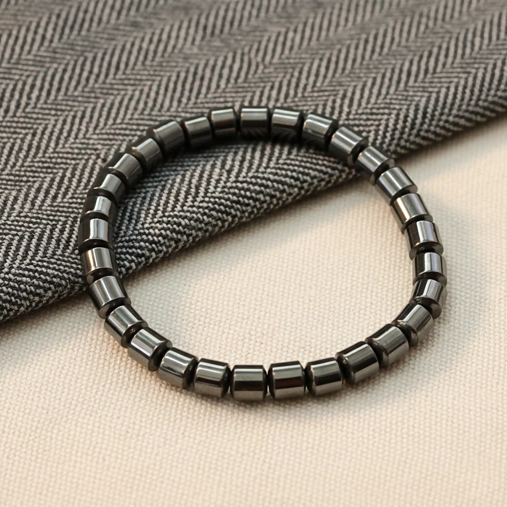 Black Hematite Bracelet – Grounding & Balancing Energy - Image 3