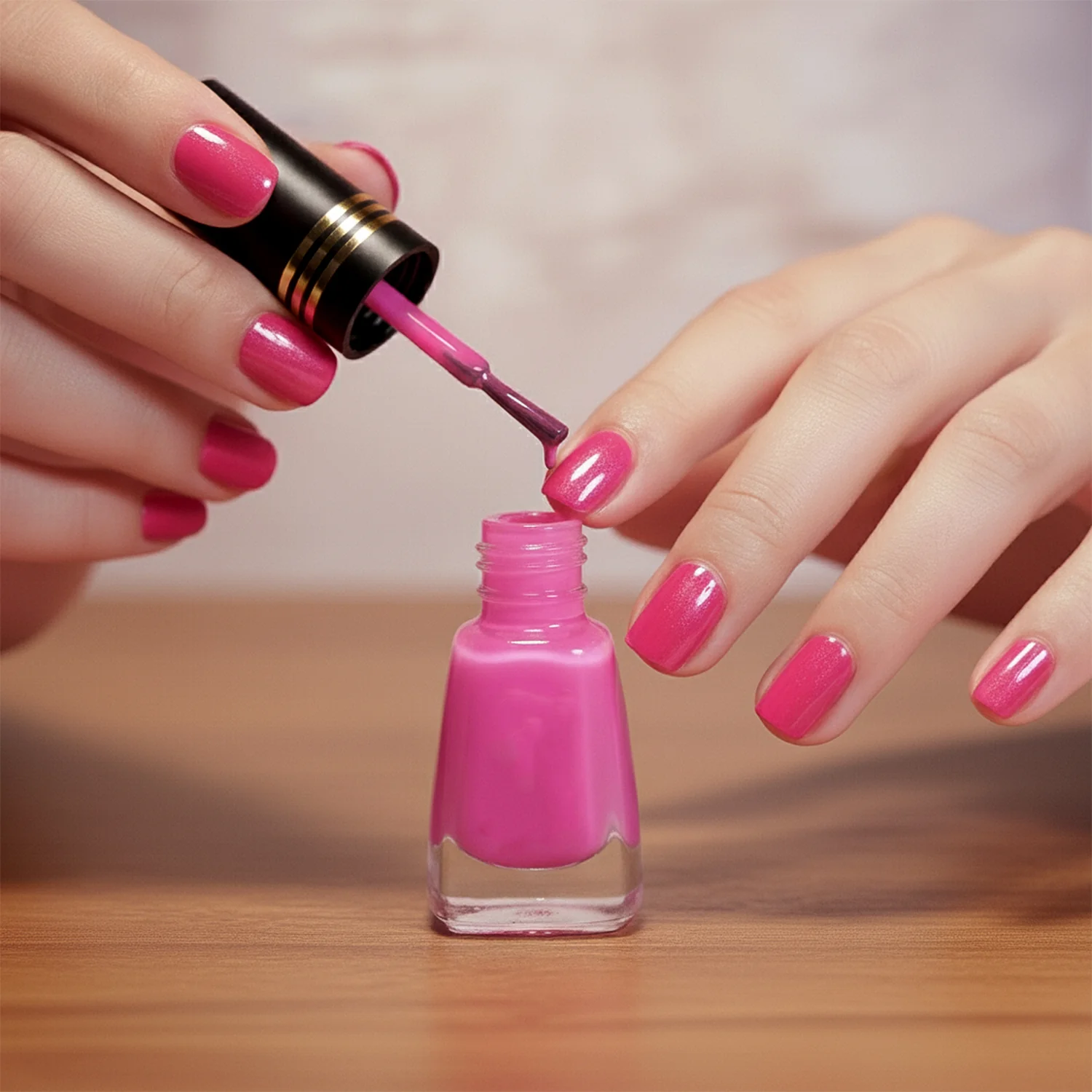 Clear Blush Nail Polish – Glossy, Long-Lasting Finish - Image 7