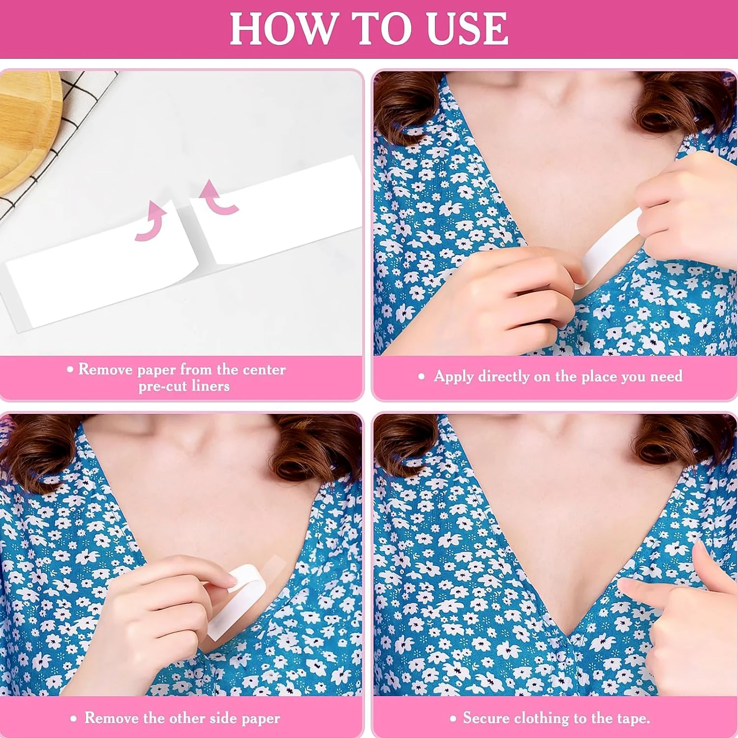 Body & Clothing Tape Kit – Invisible Support for Dresses - Image 8