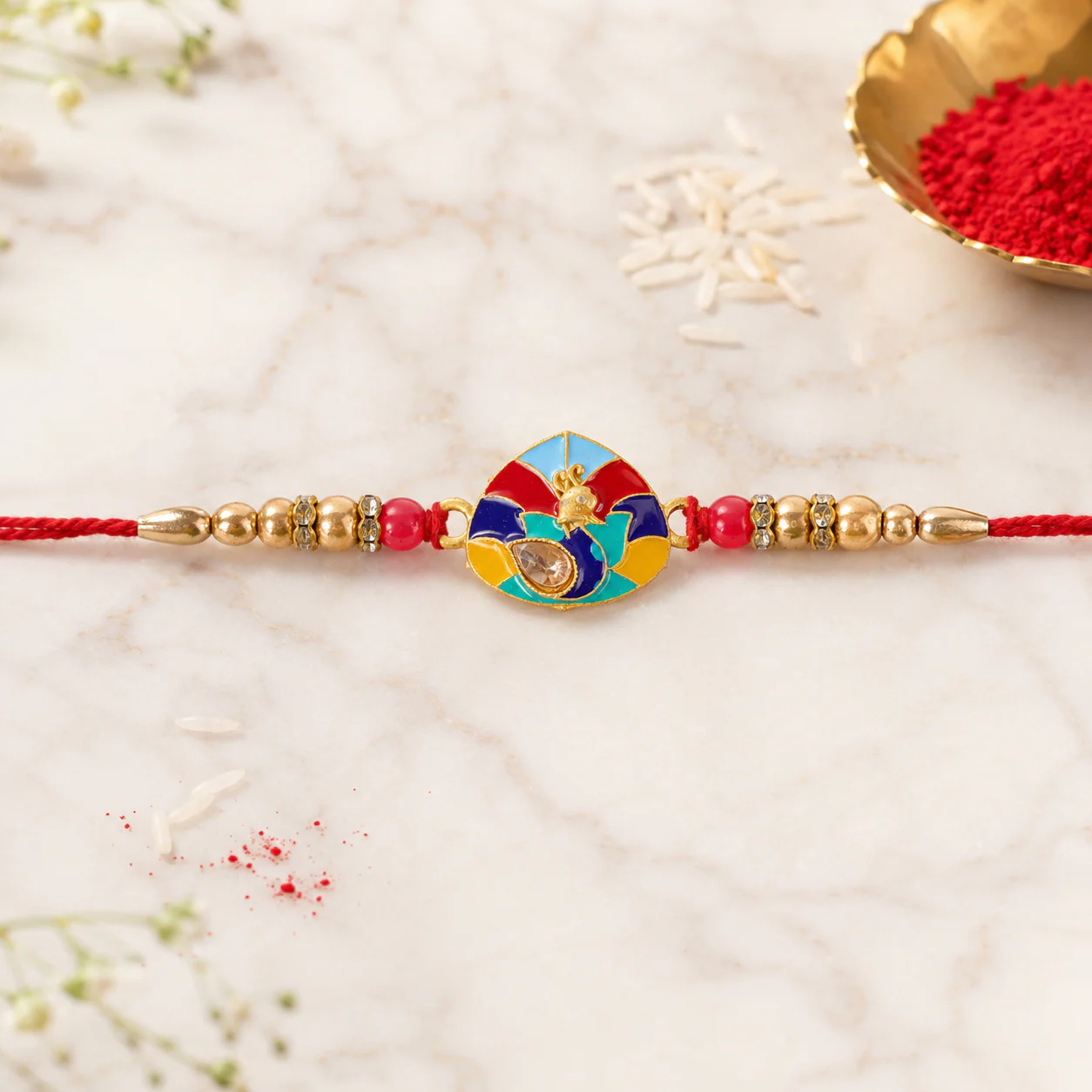Premium Cartoon Character Traditional Designer Rakhi for Brother - Image 3
