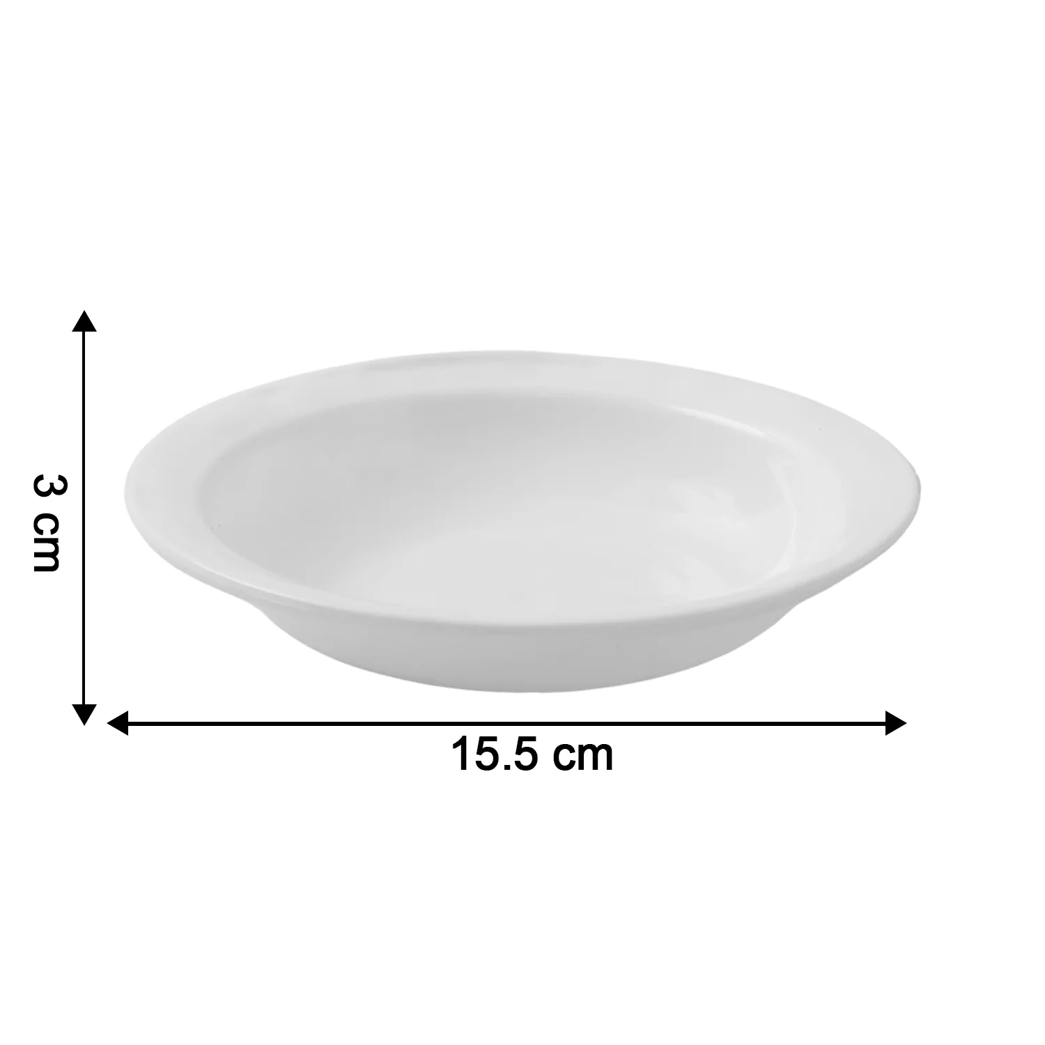 Deep Round Curry Bowl – Durable White Serving Bowl | DeoDap - Image 4