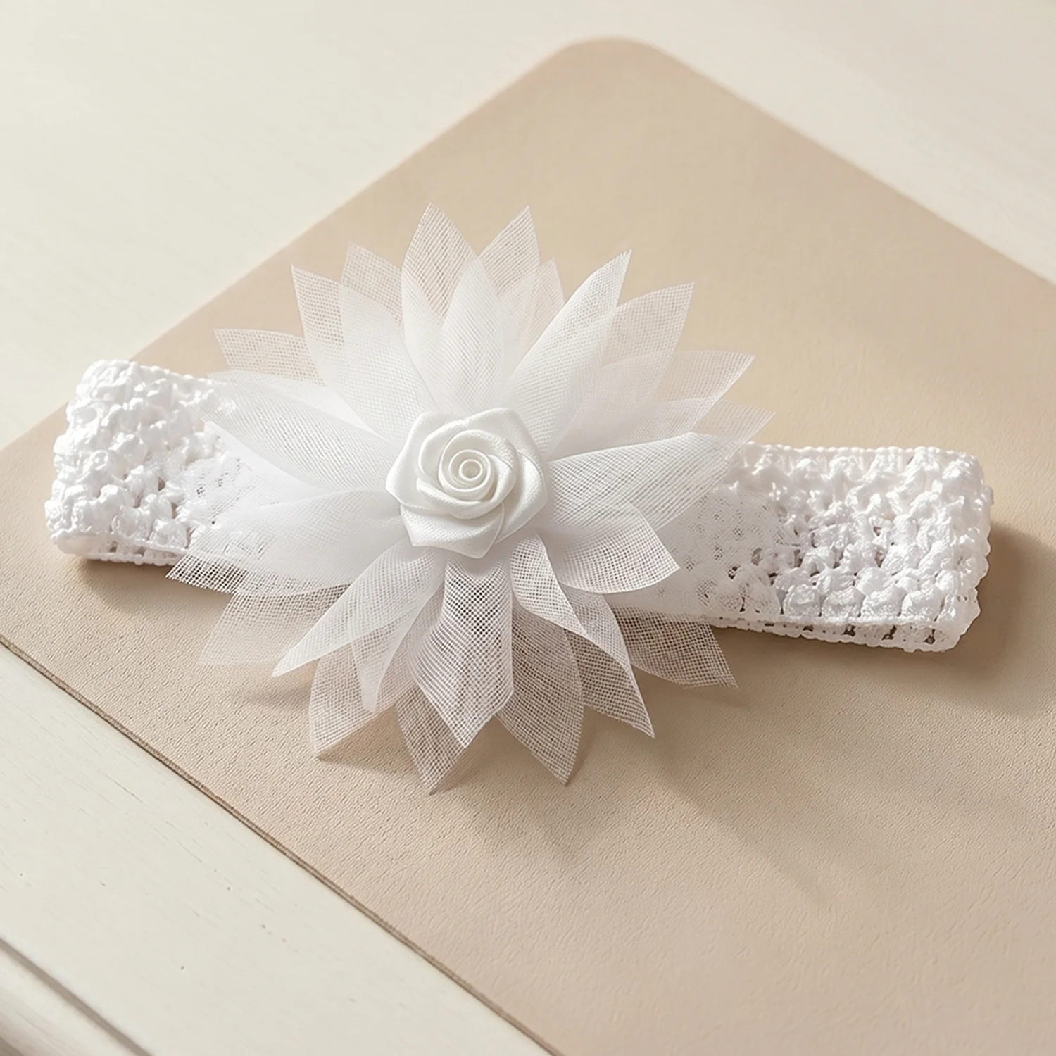 Baby Headband – Soft Elastic Floral Design for Comfort & Style - Image 7