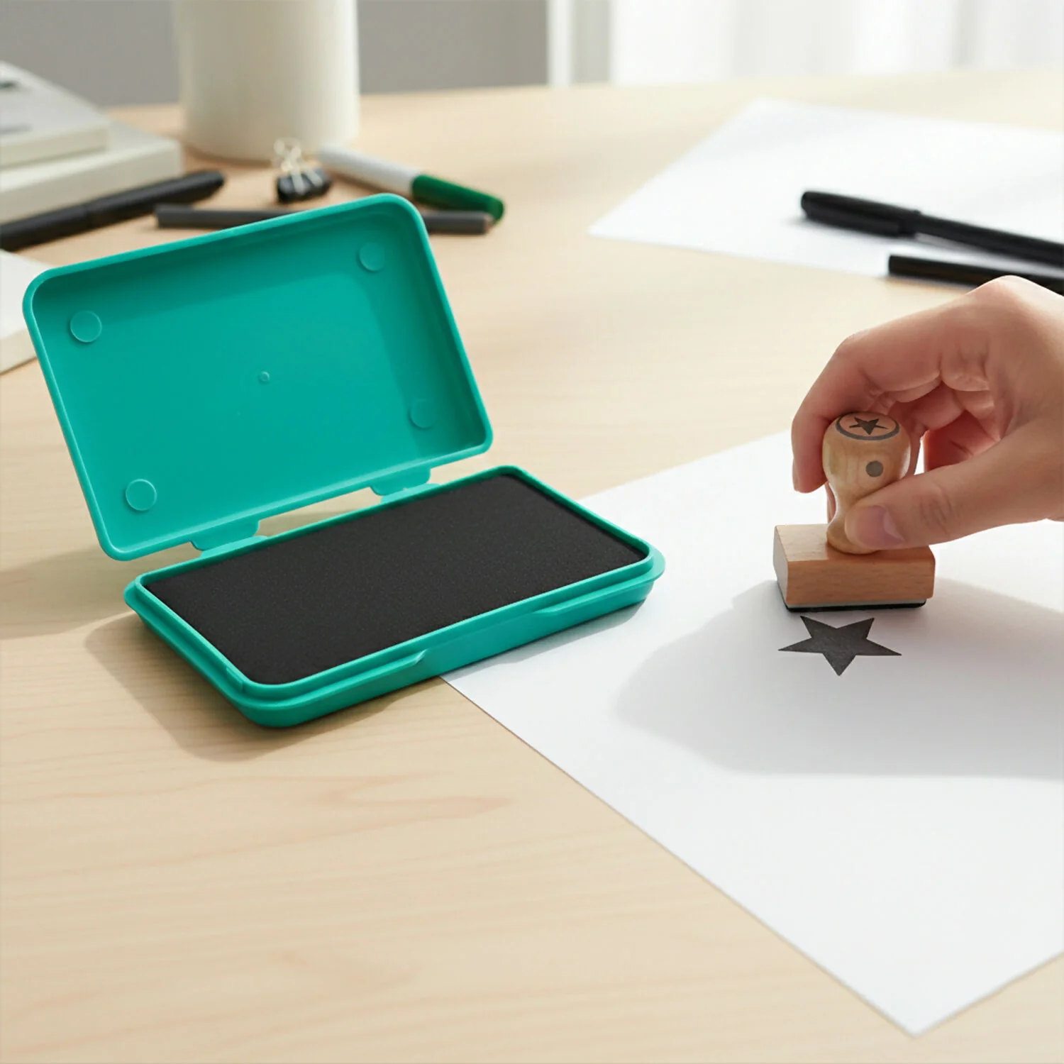 Stamp Pad – Rich Ink & Microcellular Foam for Clear Impressions - Image 4
