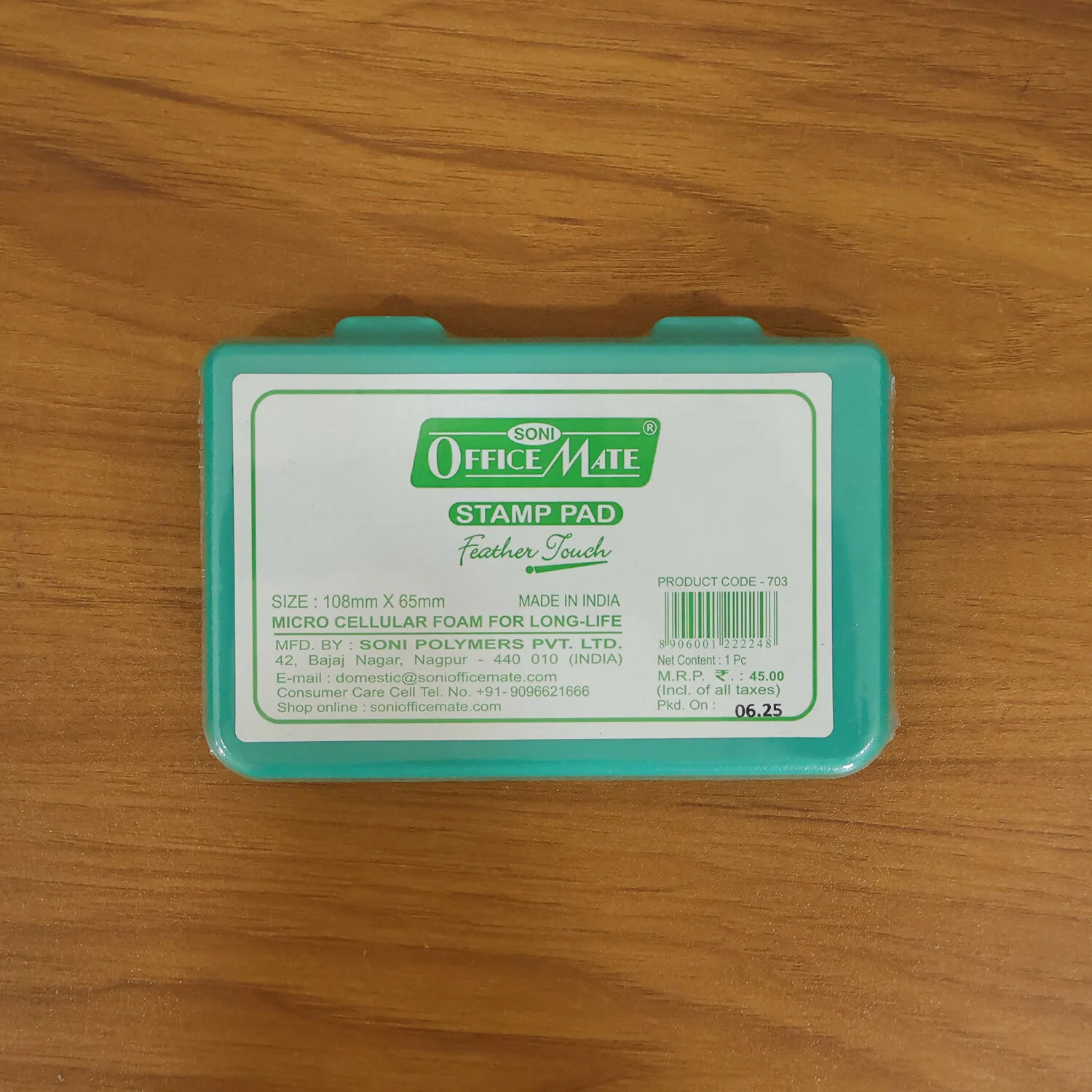 Stamp Pad – Rich Ink & Microcellular Foam for Clear Impressions - Image 7