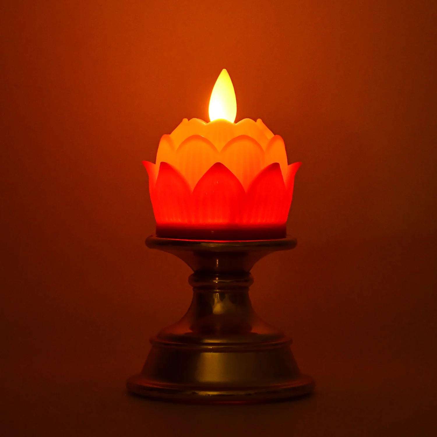 Lotus LED Flameless Candle – Elegant Decorative Flameless Light - Image 6