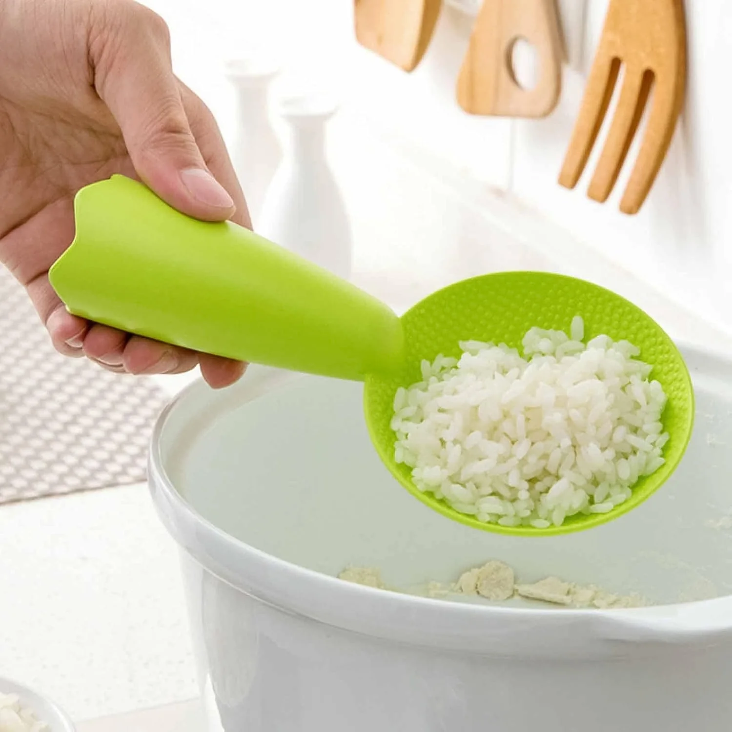 Non-Stick Rice Serving Spoon – Comfortable Grip & Heat-Resistant - Image 7