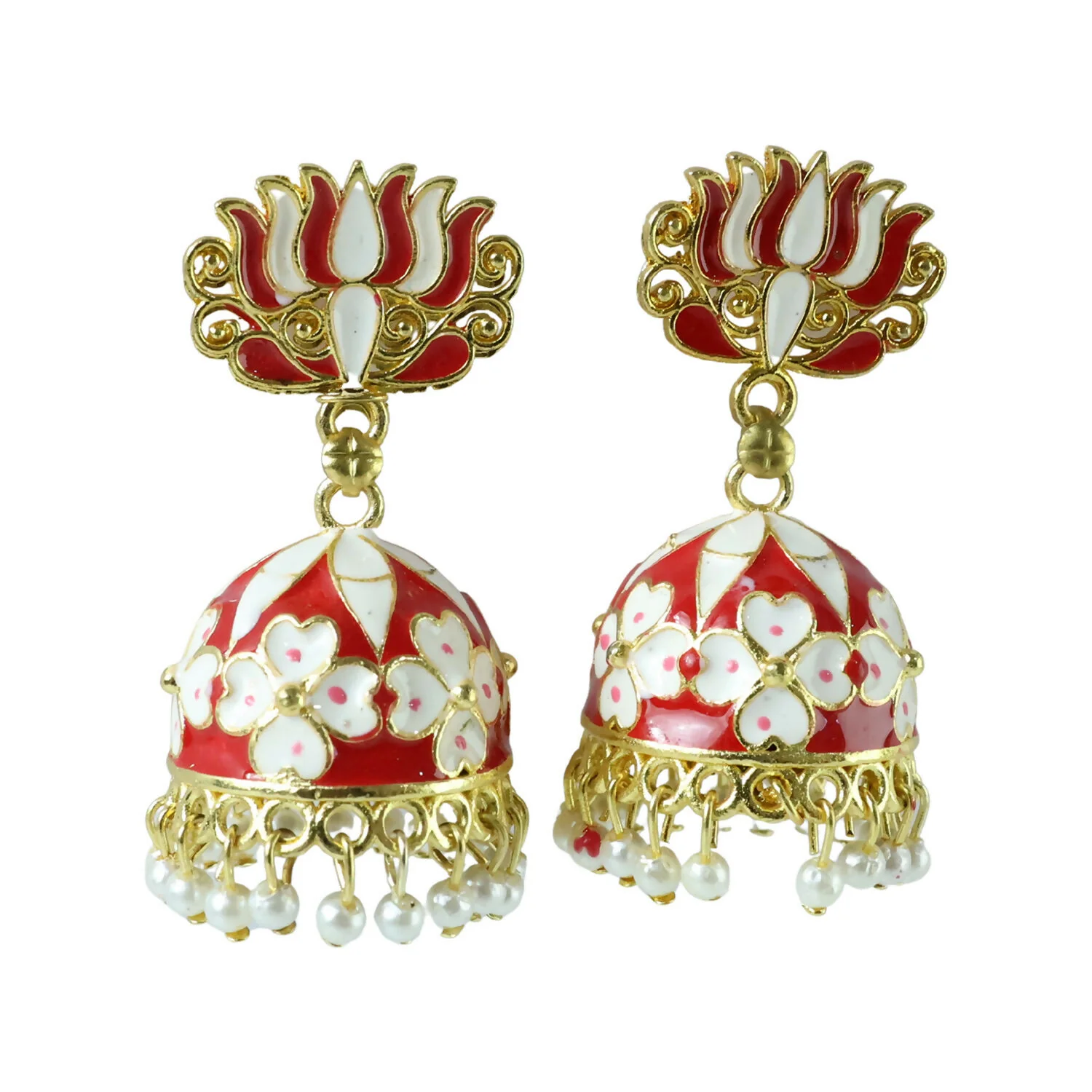 Jhumka Earrings – Elegant Traditional Jewelry for Festive Looks - Image 4