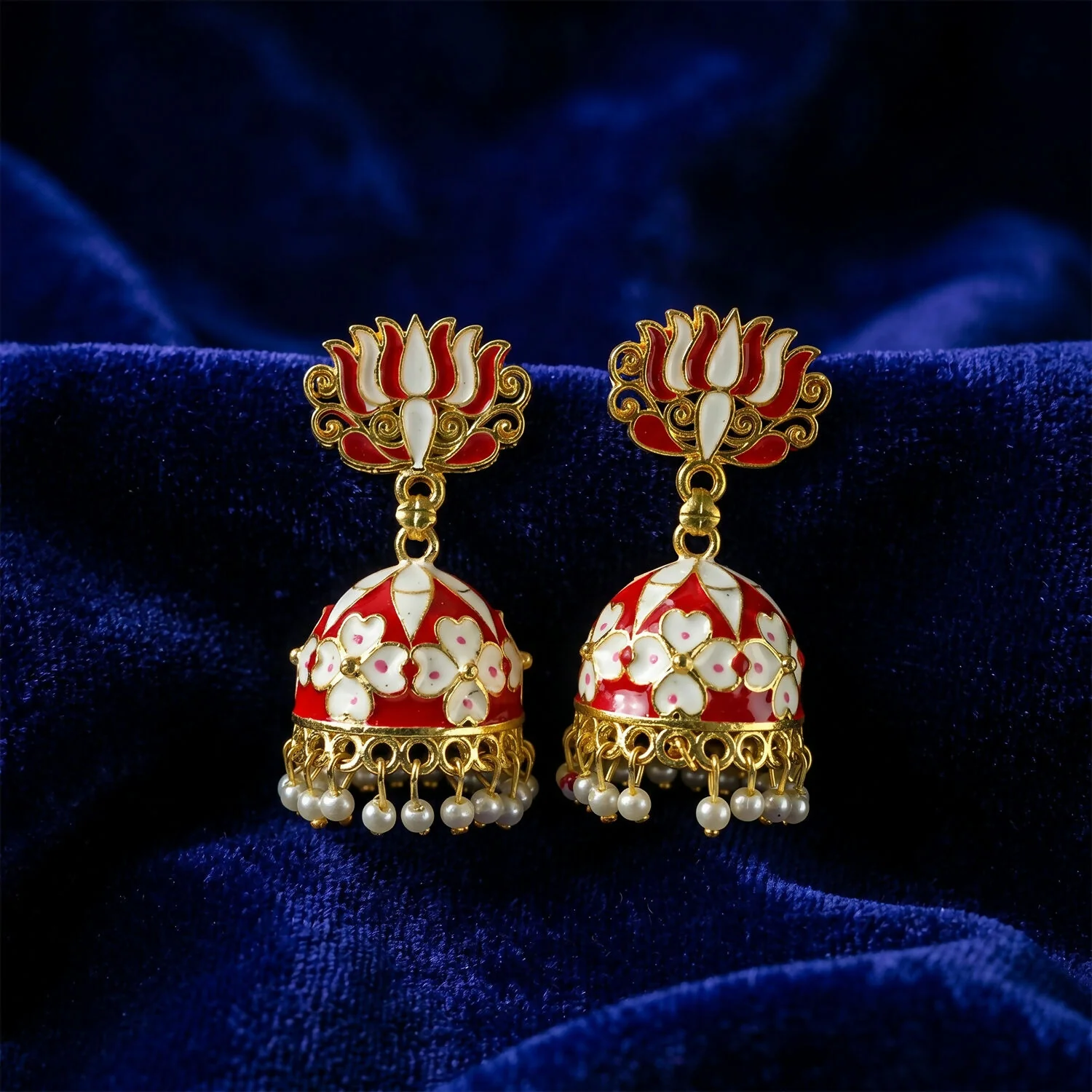Jhumka Earrings – Elegant Traditional Jewelry for Festive Looks - Image 5
