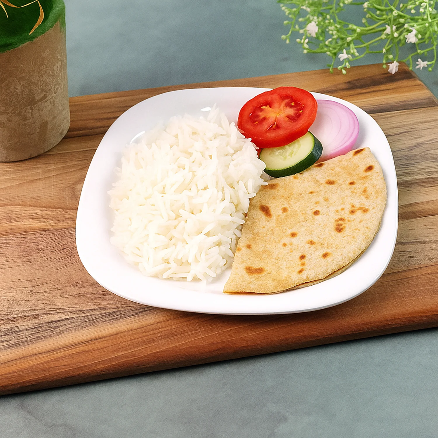 Square Dinner Plate 32 cm – Durable Elegant White Serving Plate - Image 7