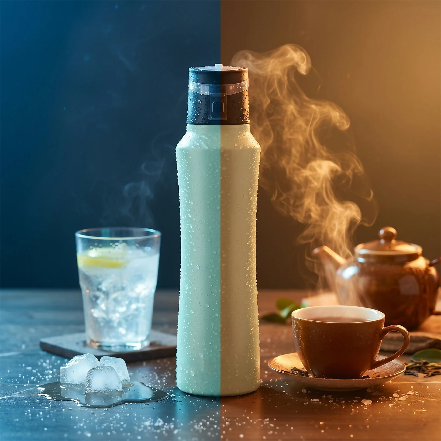Stainless Steel Water Bottle – Keeps Hot & Cold Beverages Fresh - Image 6