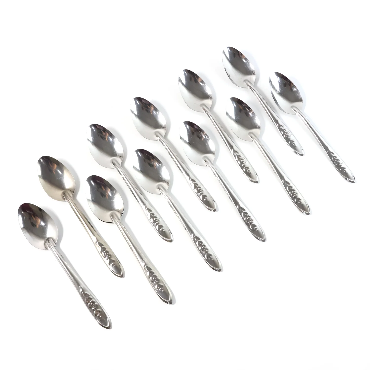 Stainless Steel Table Spoons Set – Elegant 12-Piece Dining Set - Image 5