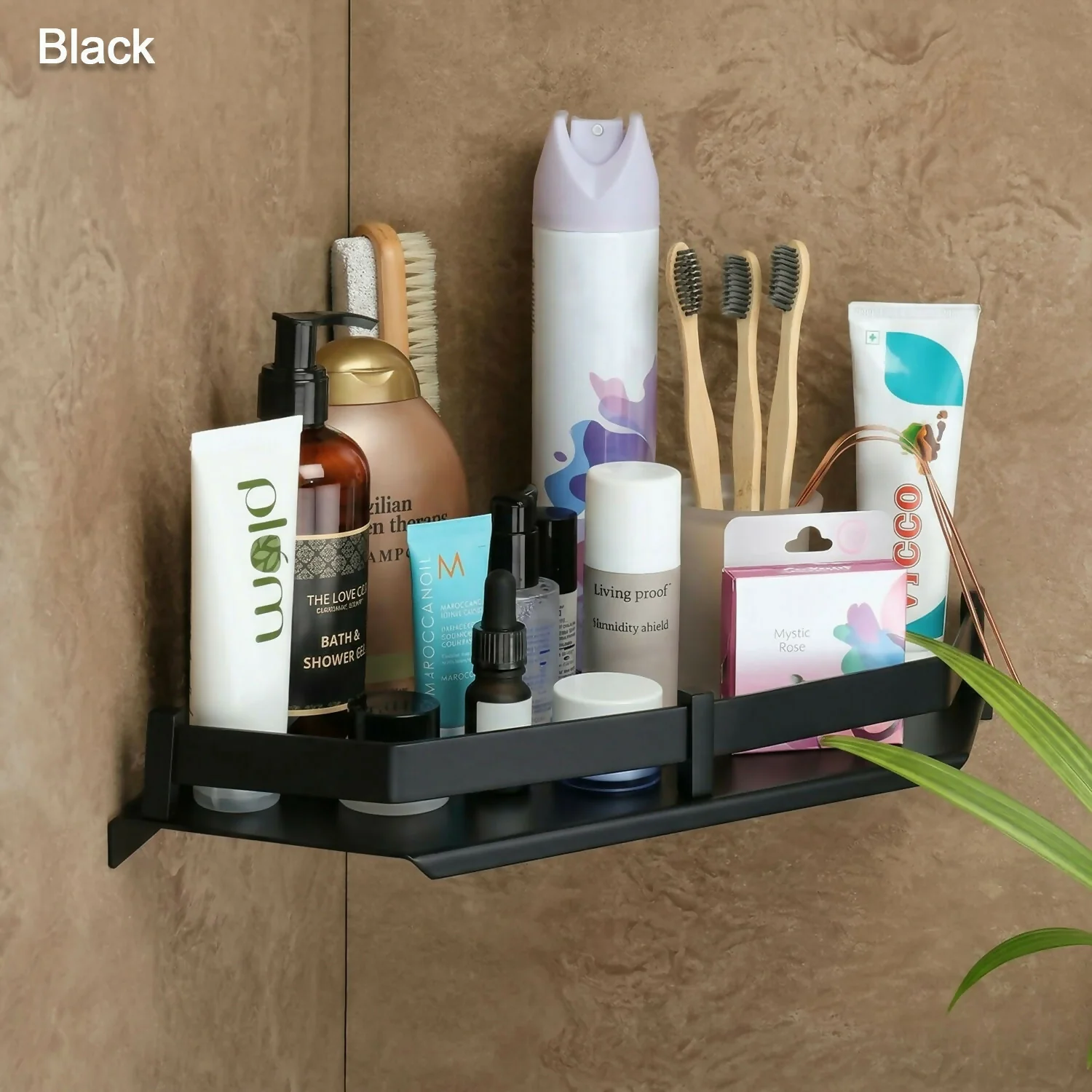 Premium Stainless Steel Corner Shelf – Space-Saving Bathroom Organizer - Image 3