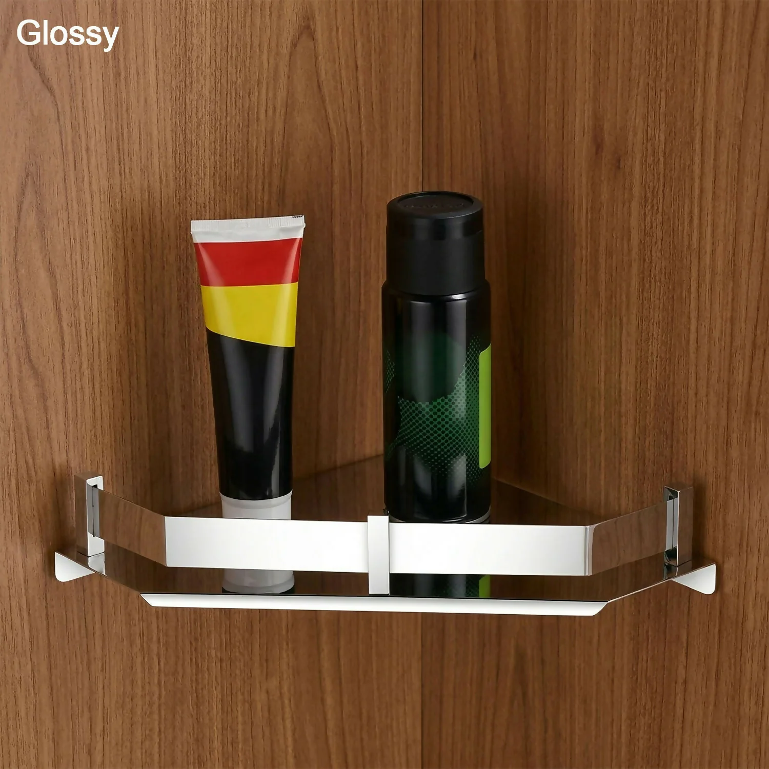 Premium Stainless Steel Corner Shelf – Space-Saving Bathroom Organizer - Image 5