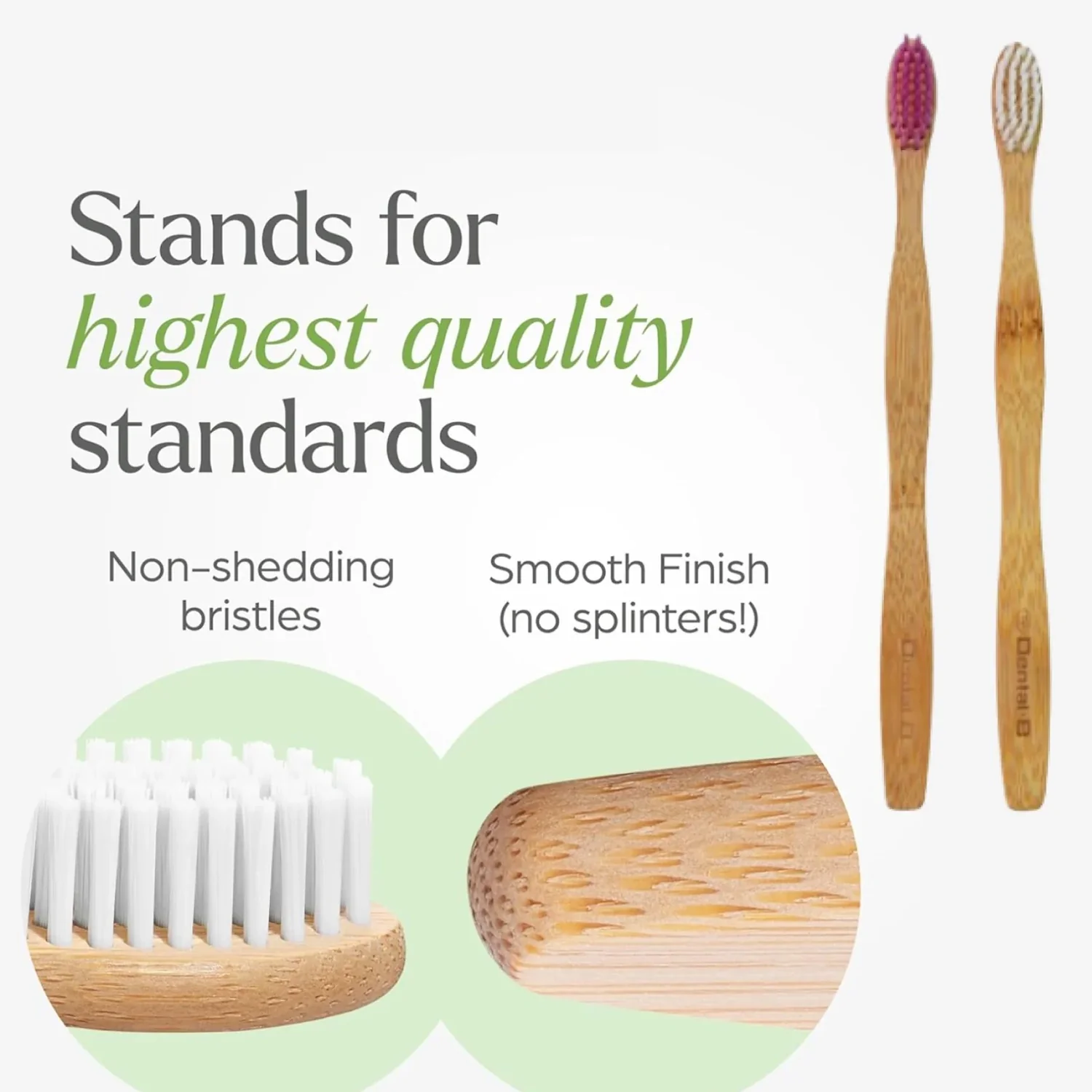 Wall Mounted Toothbrush Holder Set – Hygienic Bamboo Brushes - Image 6
