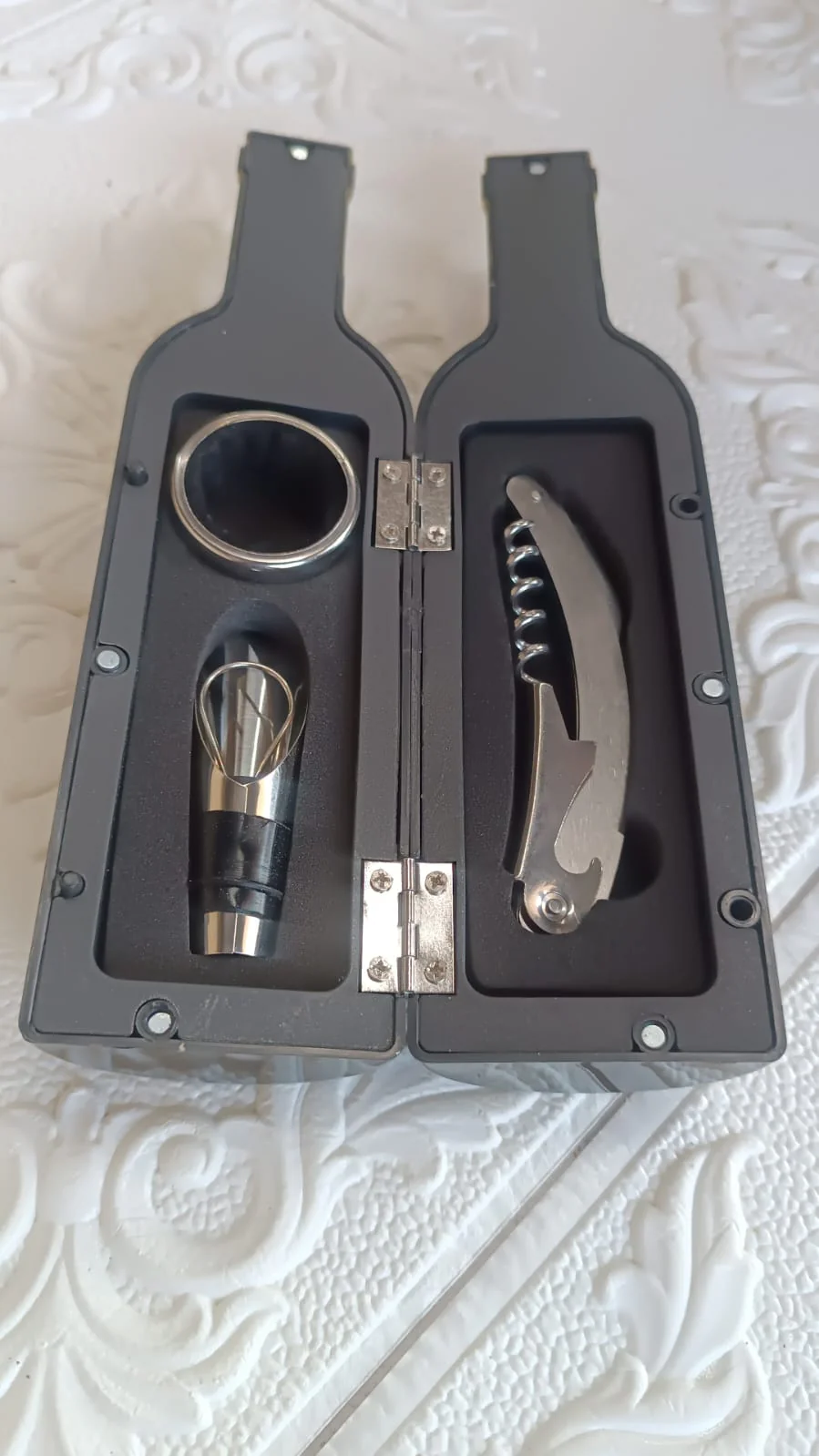 Wine Accessory Gift Set – 4-in-1 Stainless Steel Bar Tools - Image 9