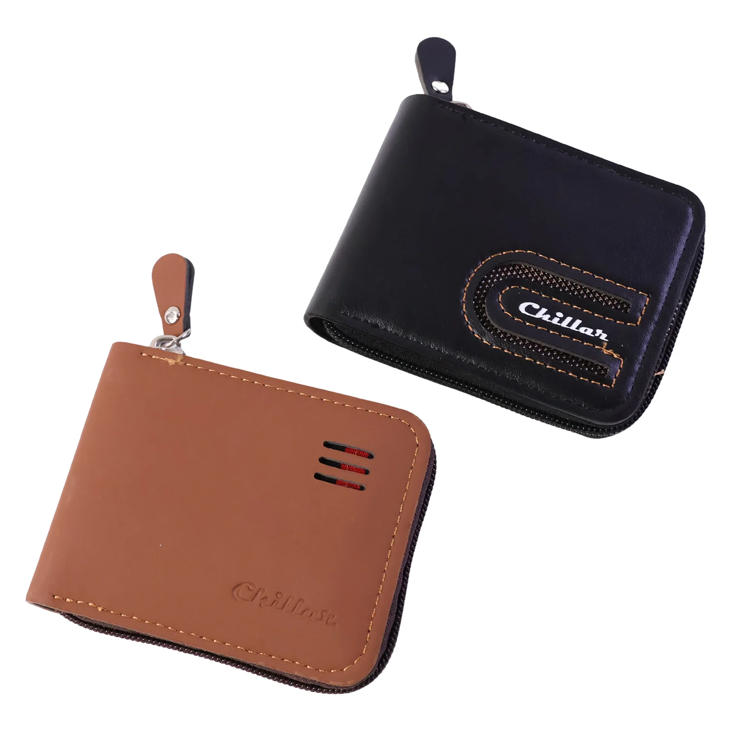 Zip-Around Card Holder Wallet – Compact High-Capacity Organizer - Image 4