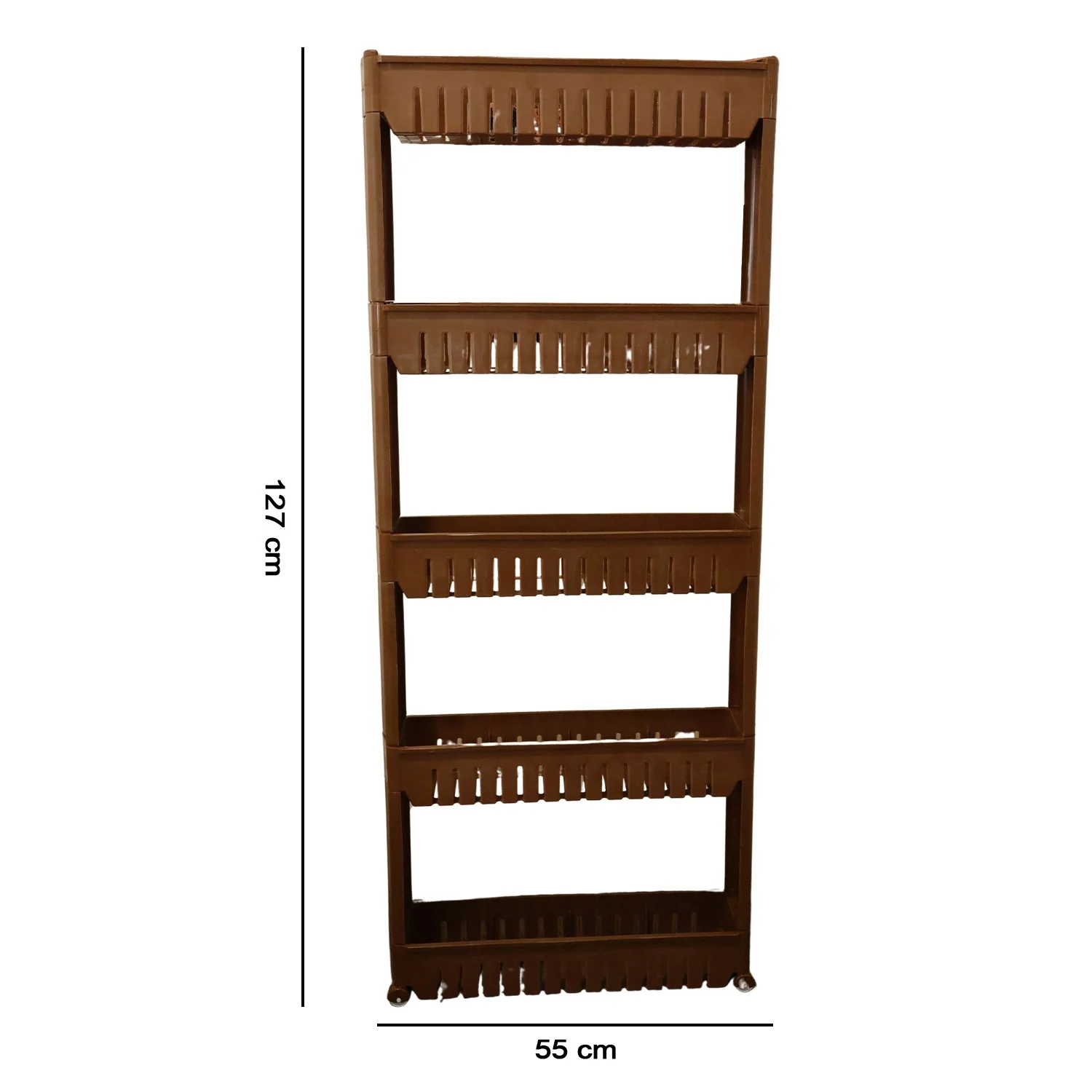 Kitchen Storage Rack – Space-Saving Multi-Tier Organizer with Wheels - Image 6