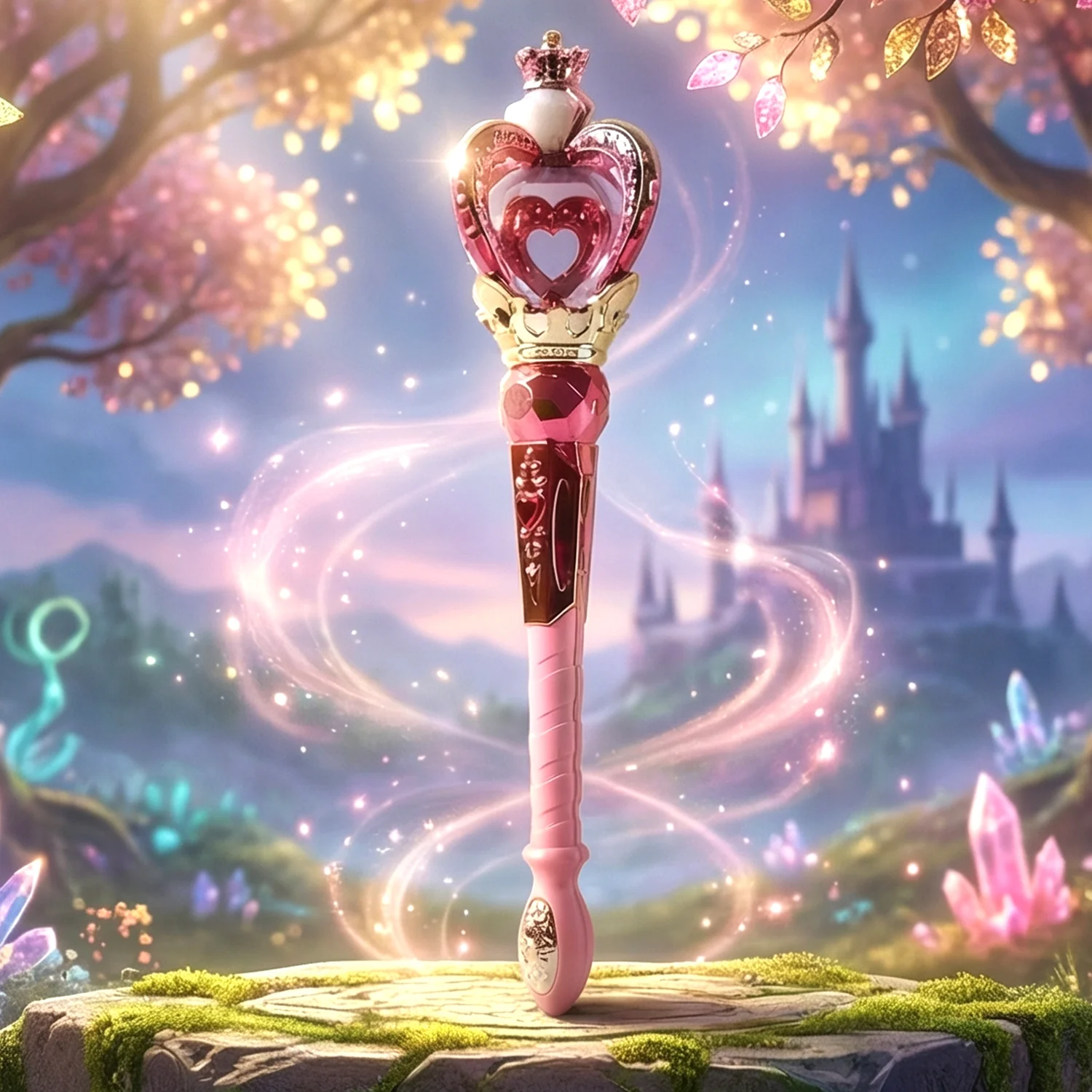 Princess Magic Light Wand Toy – Enchanting Kids' Role Play Accessory - Image 7