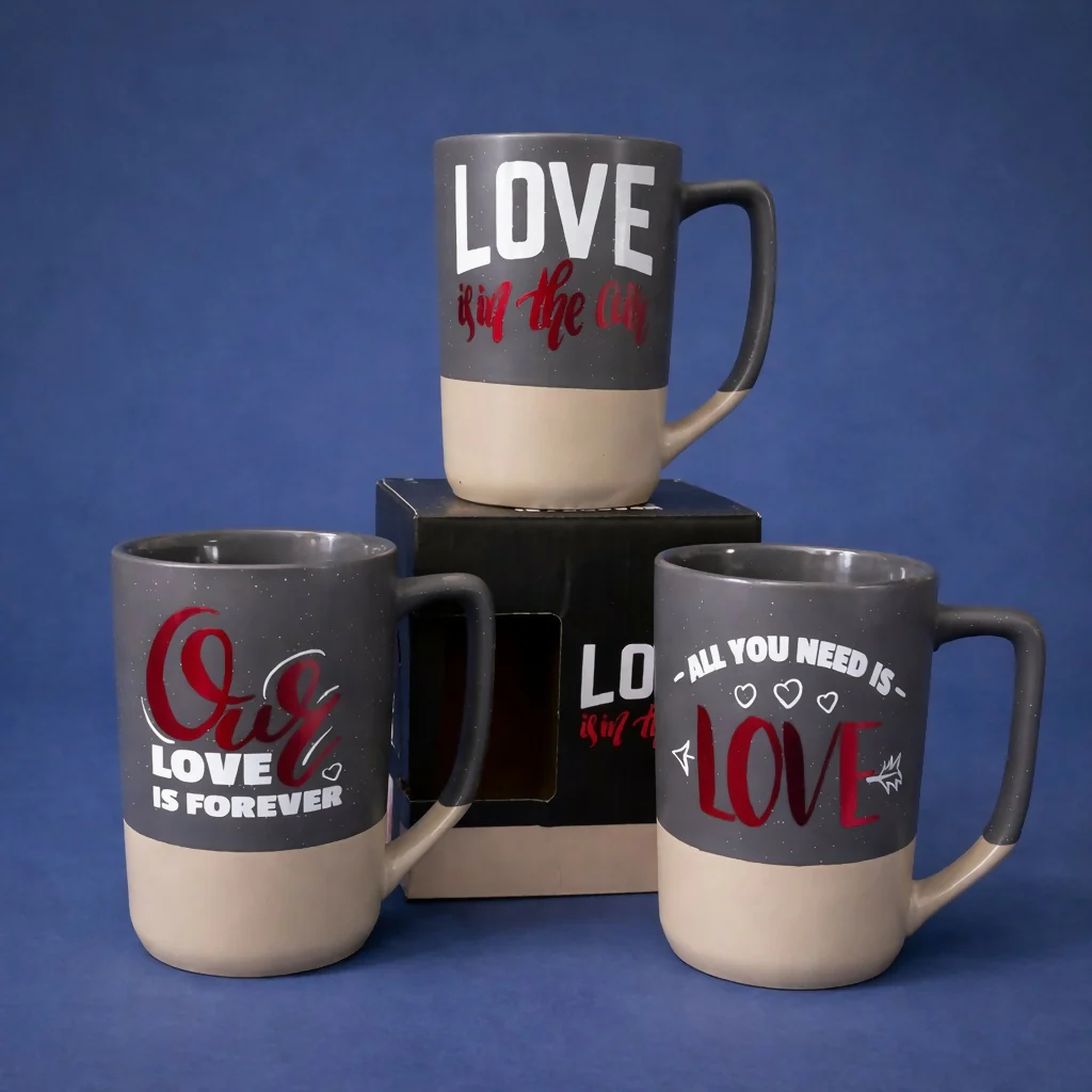 Printed Ceramic Coffee Mug – Romantic Gift with Unique Design - Image 4