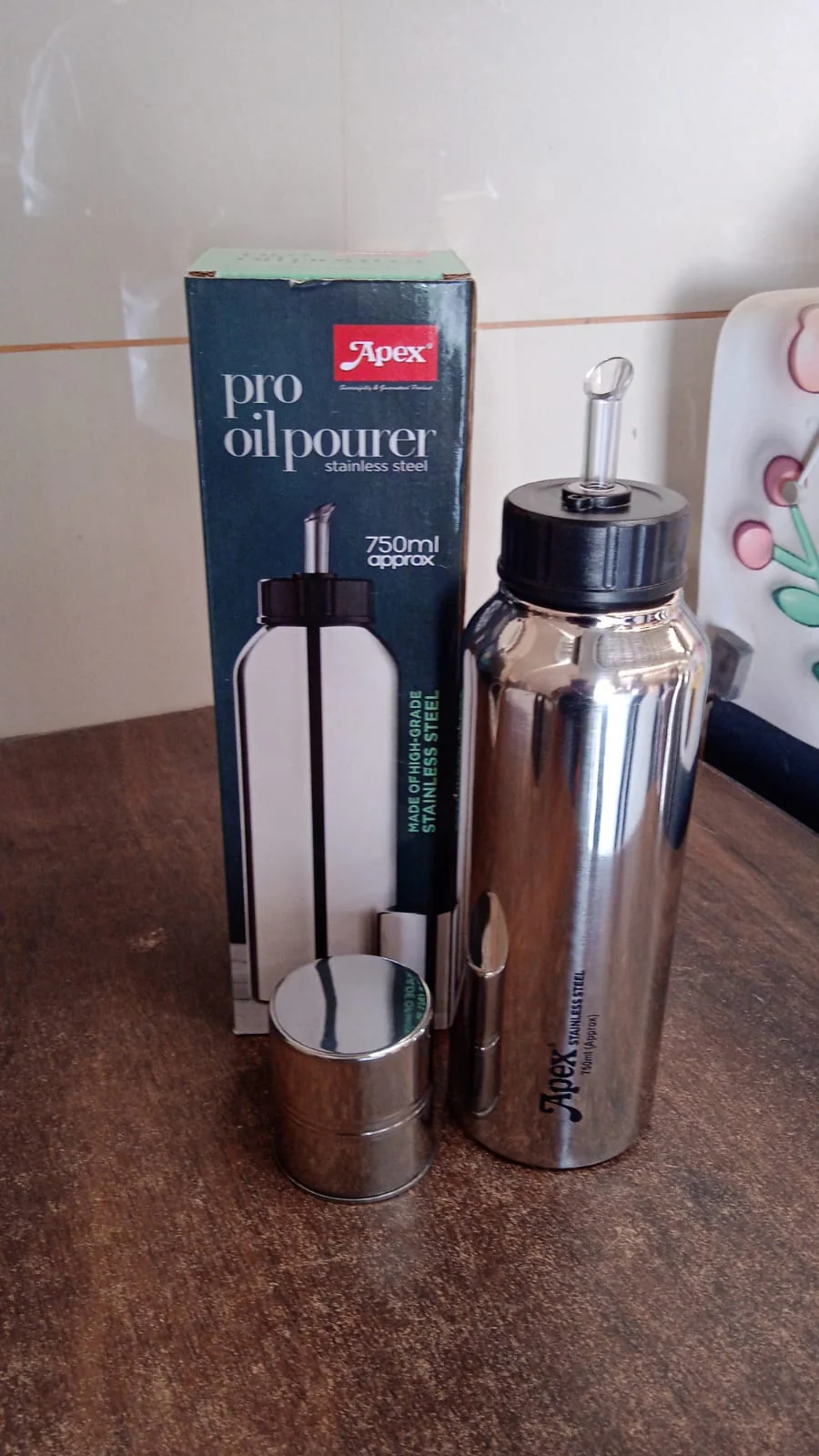 Stainless Steel Oil Pourer 750ml – Leak-Proof & Durable Design - Image 7