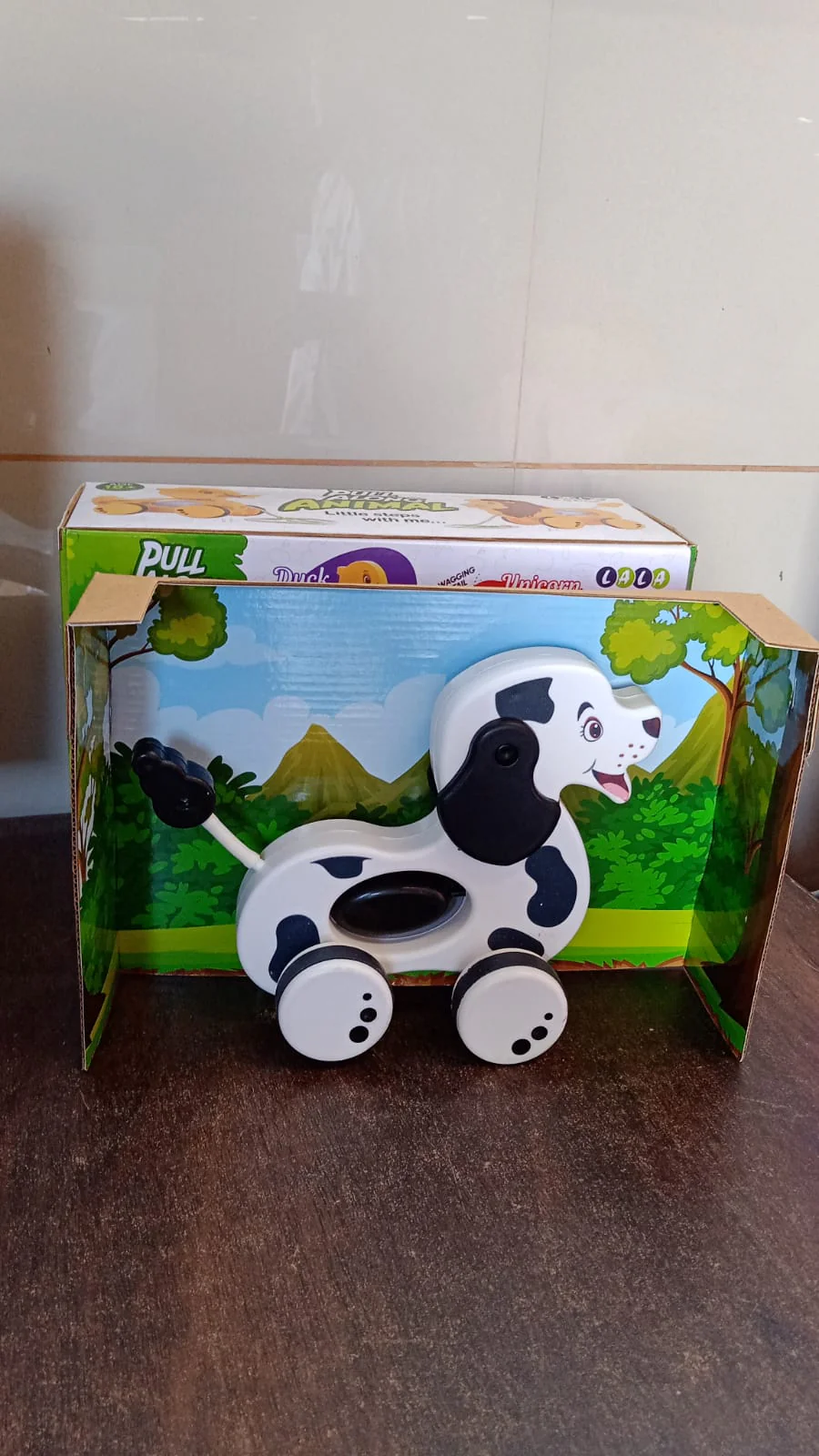 Pull Along Toddler Toy – Developmental Dog Design for Walking - Image 7