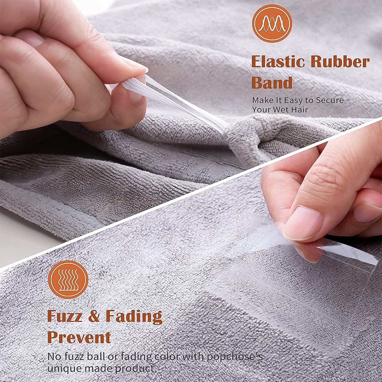 Microfiber Hair Drying Towel – Super Absorbent & Quick Dry | VelvaBloom - Image 4