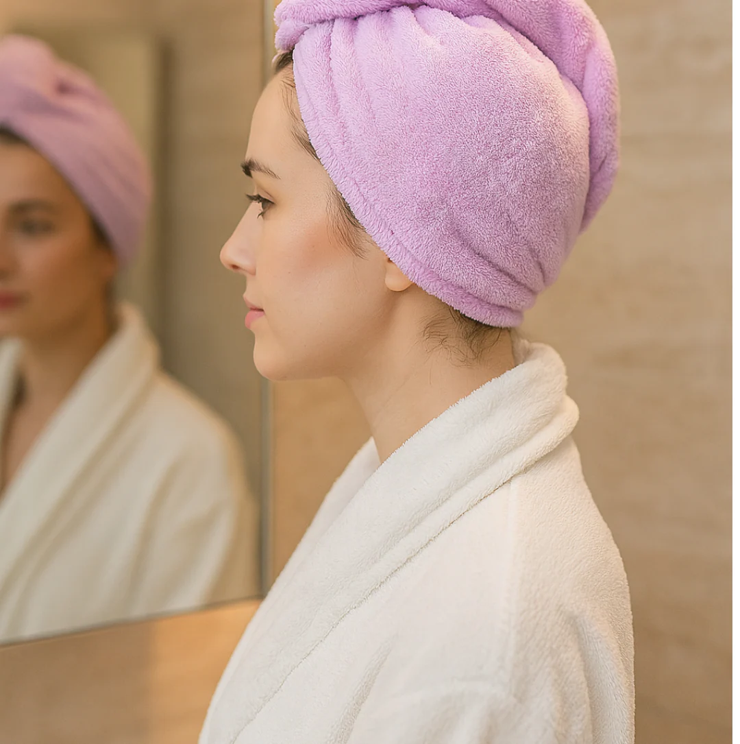 Microfiber Hair Drying Towel – Super Absorbent & Quick Dry | VelvaBloom - Image 5