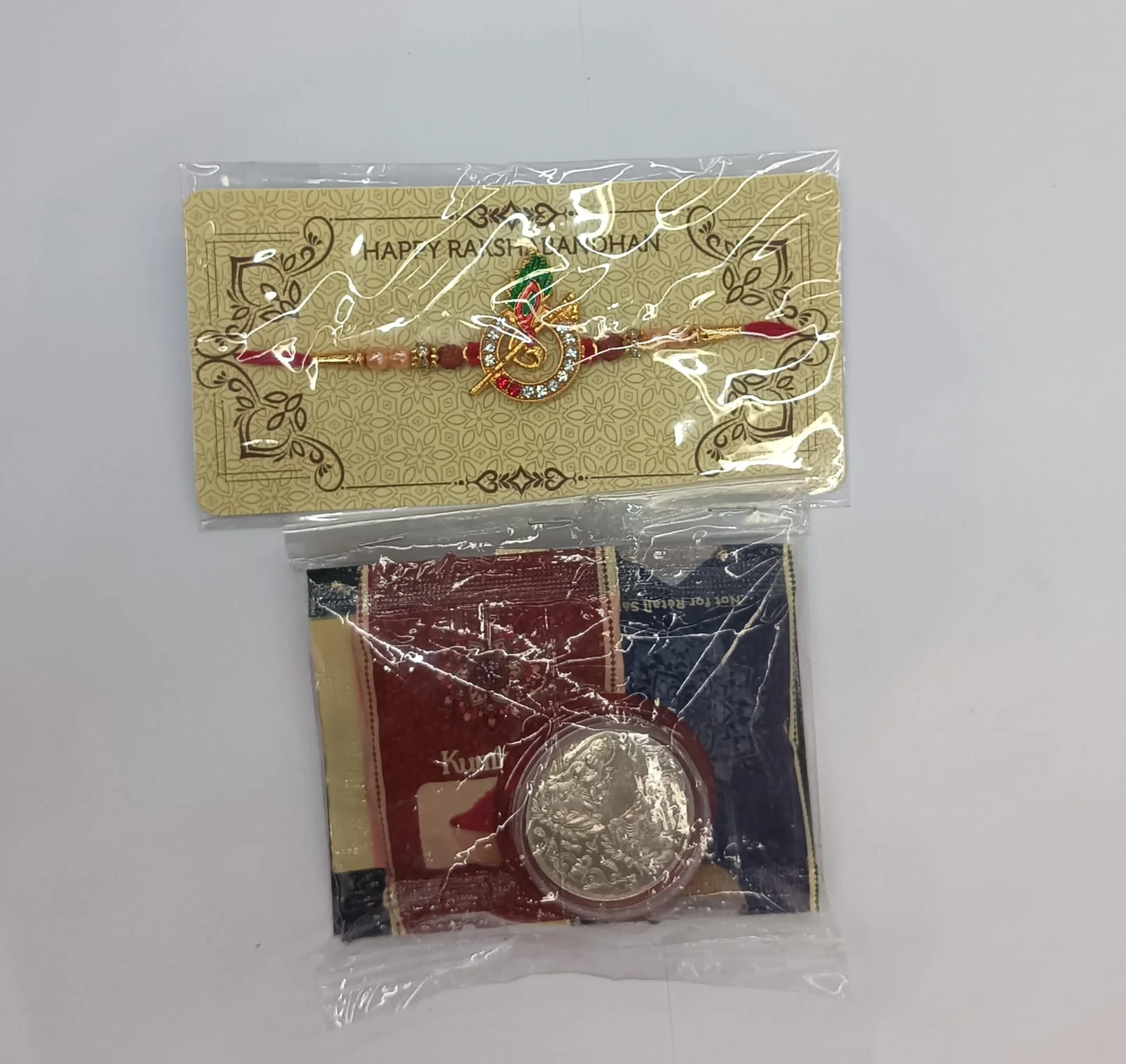 Krishna Flute Rakhi Combo – Spiritual Festival Gift Hamper – Raksha Bandhan Gift - Image 4