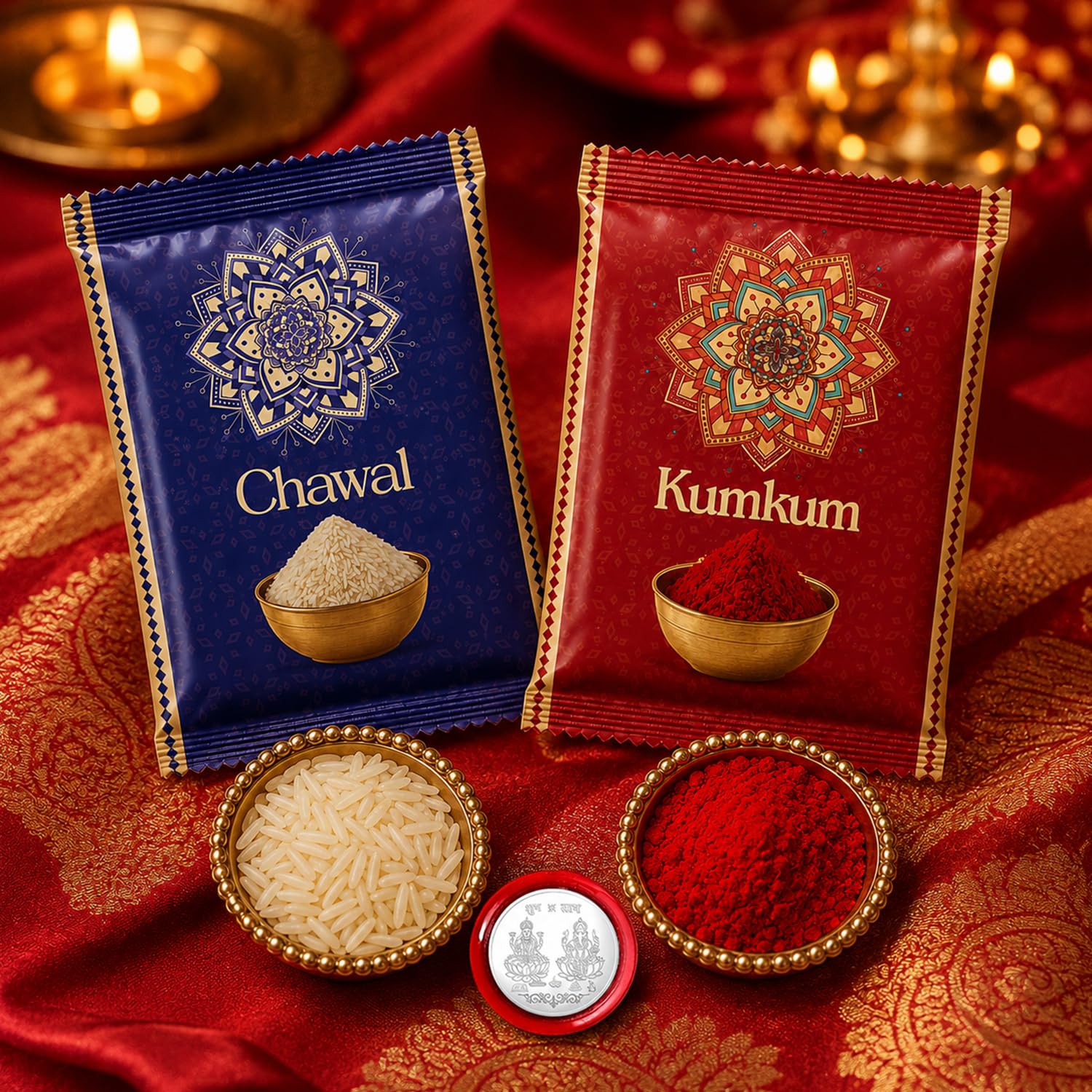 Rakhi Set for Brother (Set of 7) – Chocolate Rakhi Combo | Raksha Bandhan Gift Set - Image 7