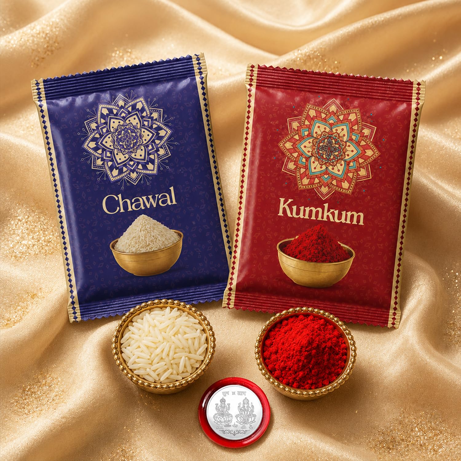 Cupcake Design Rakhi with Chocolate for Brother – Raksha Bandhan Gift Combo (Set of - Image 6