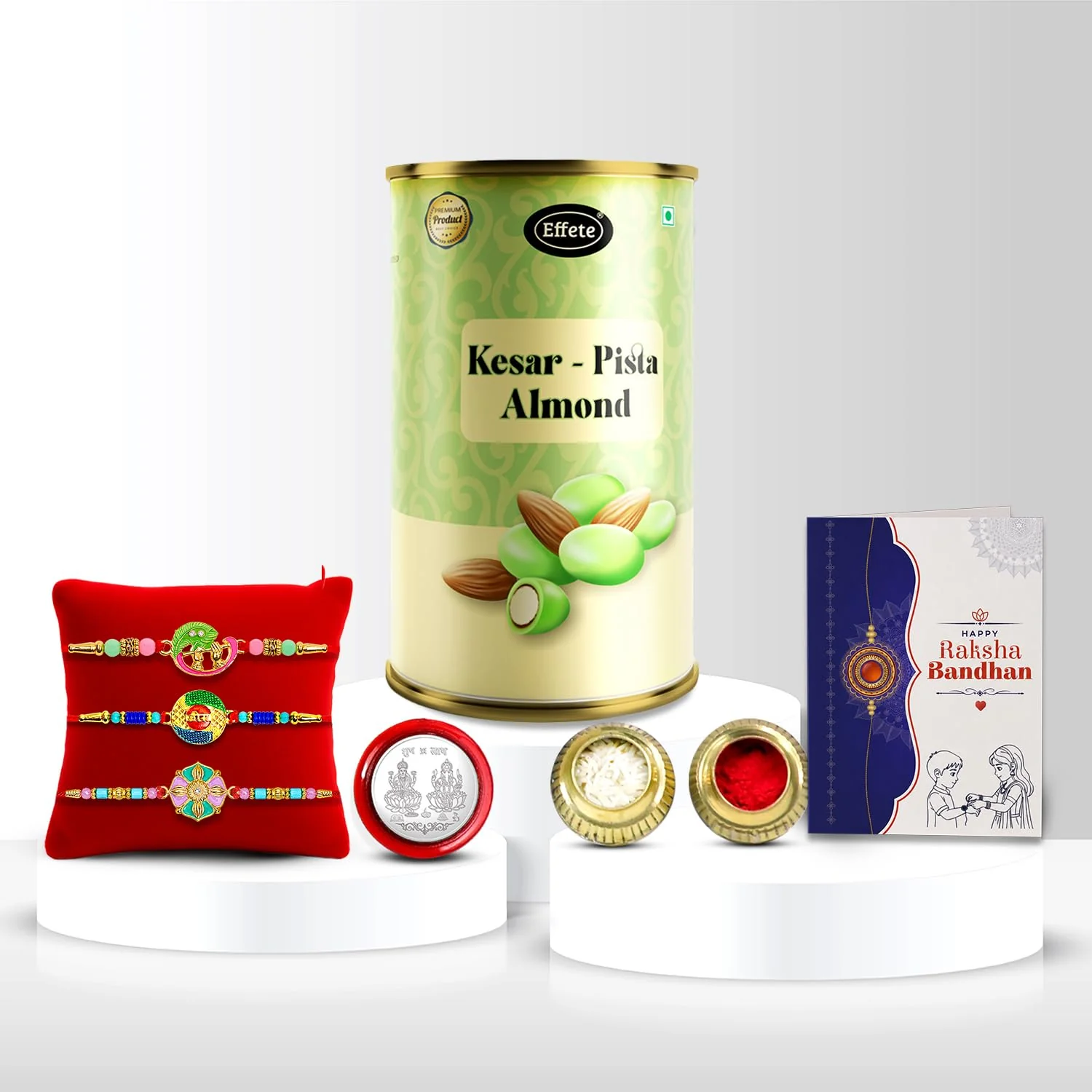 Rakhi Rakhi with Chocolate for Brother – Festive Raksha Bandhan Gift Combo (Set of 3)