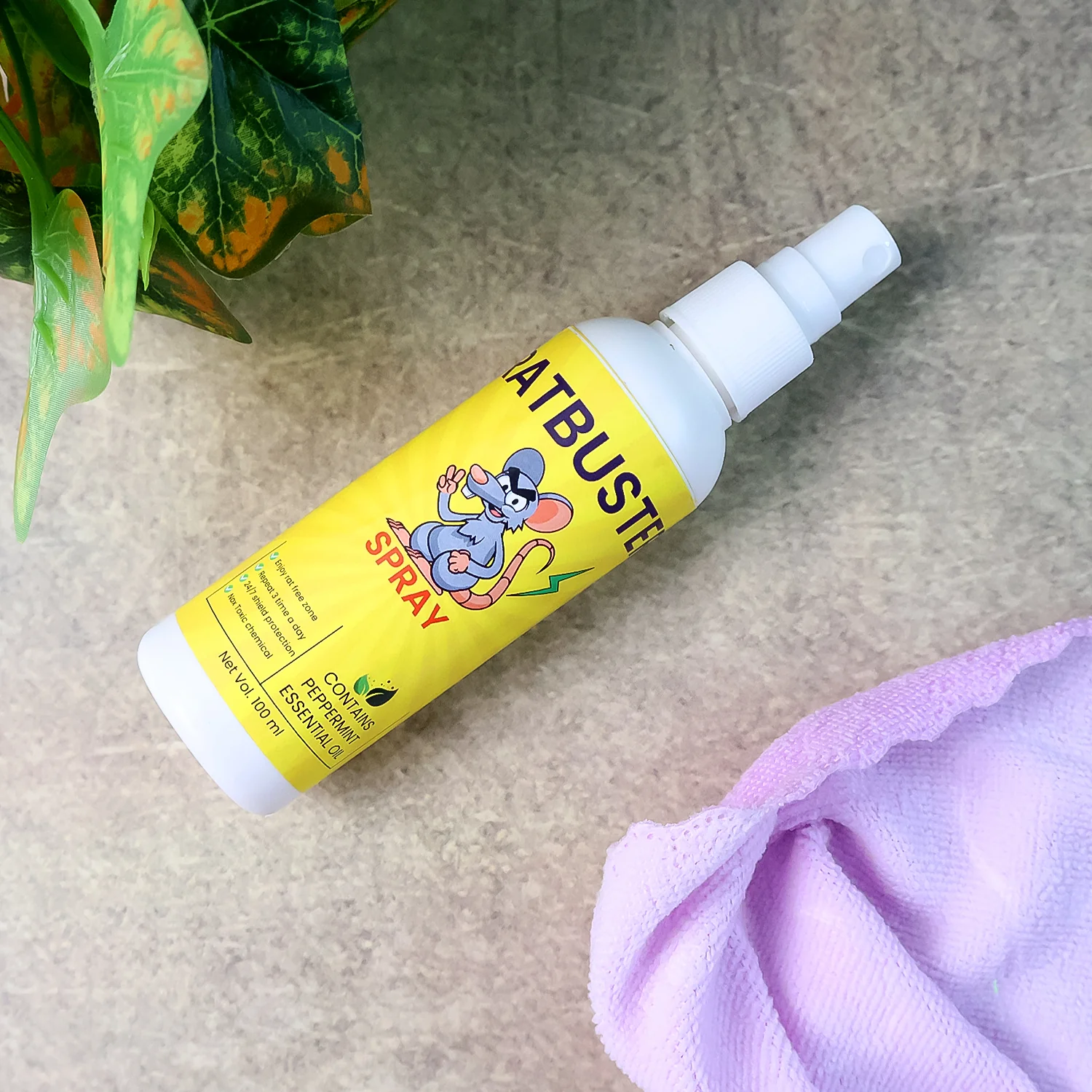 Rat Repellent Spray 100ML – Non-Toxic Herbal Rodent Control - Image 3