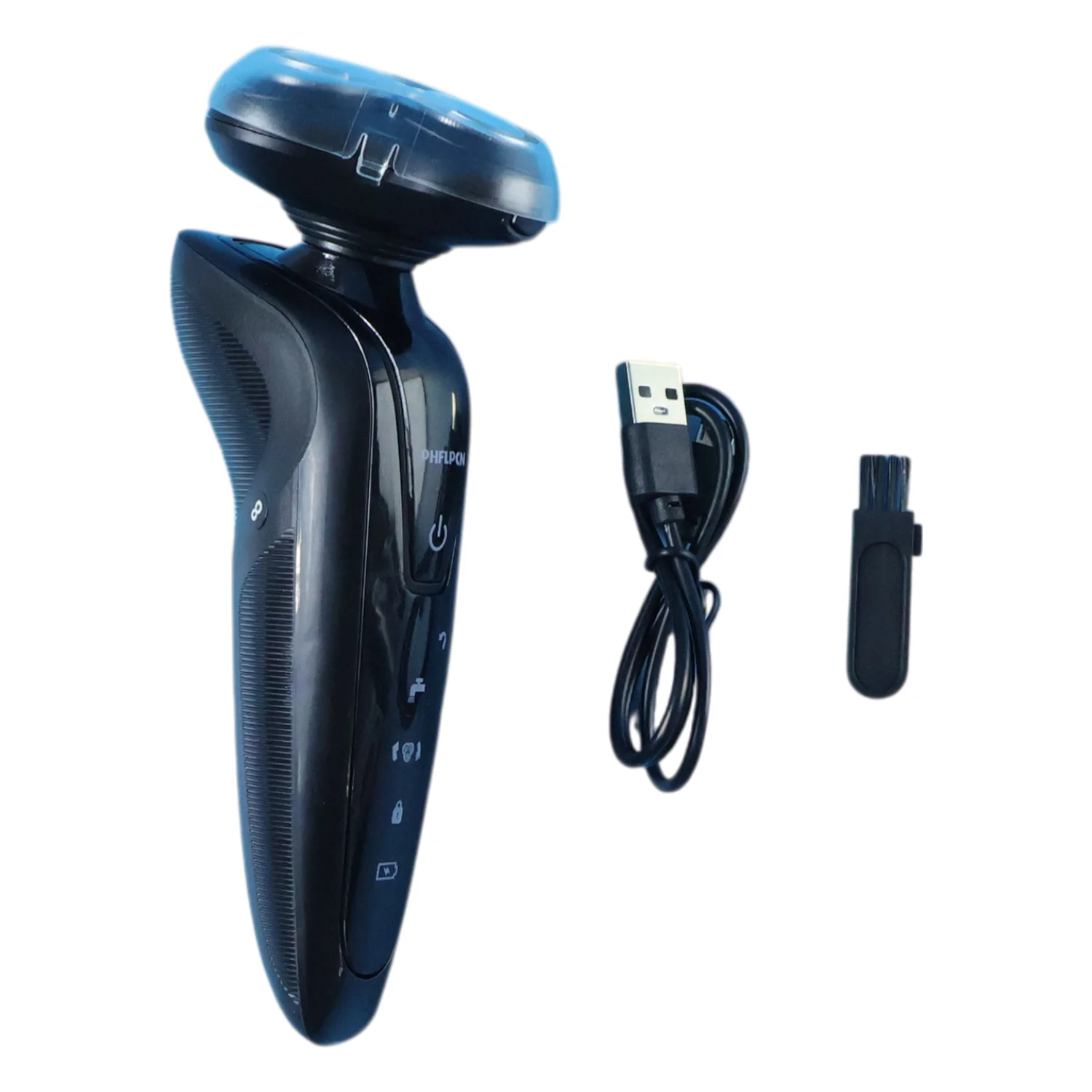 Rechargeable Electric Rotary Shaver – Precise 3D Floating Head - Image 4