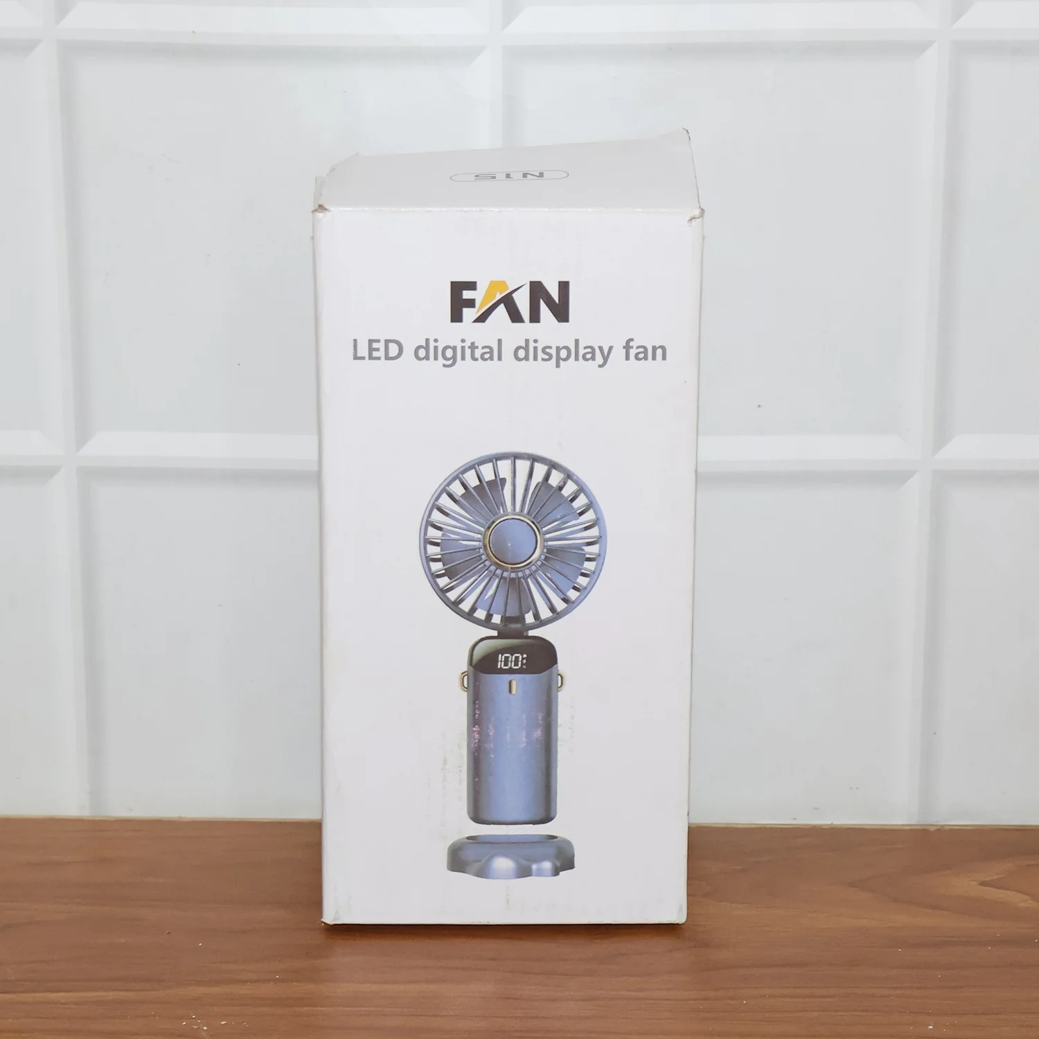 Rechargeable Handheld Fan – Portable Personal Cooling with Digital Display - Image 8