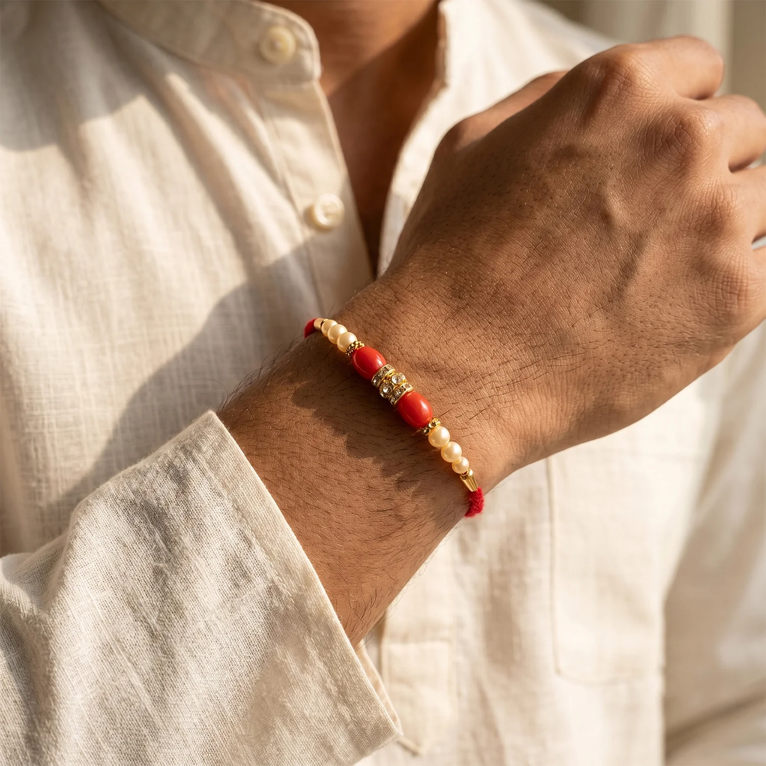 Rakhi – Elegant Traditional Design for Raksha Bandhan - Image 3