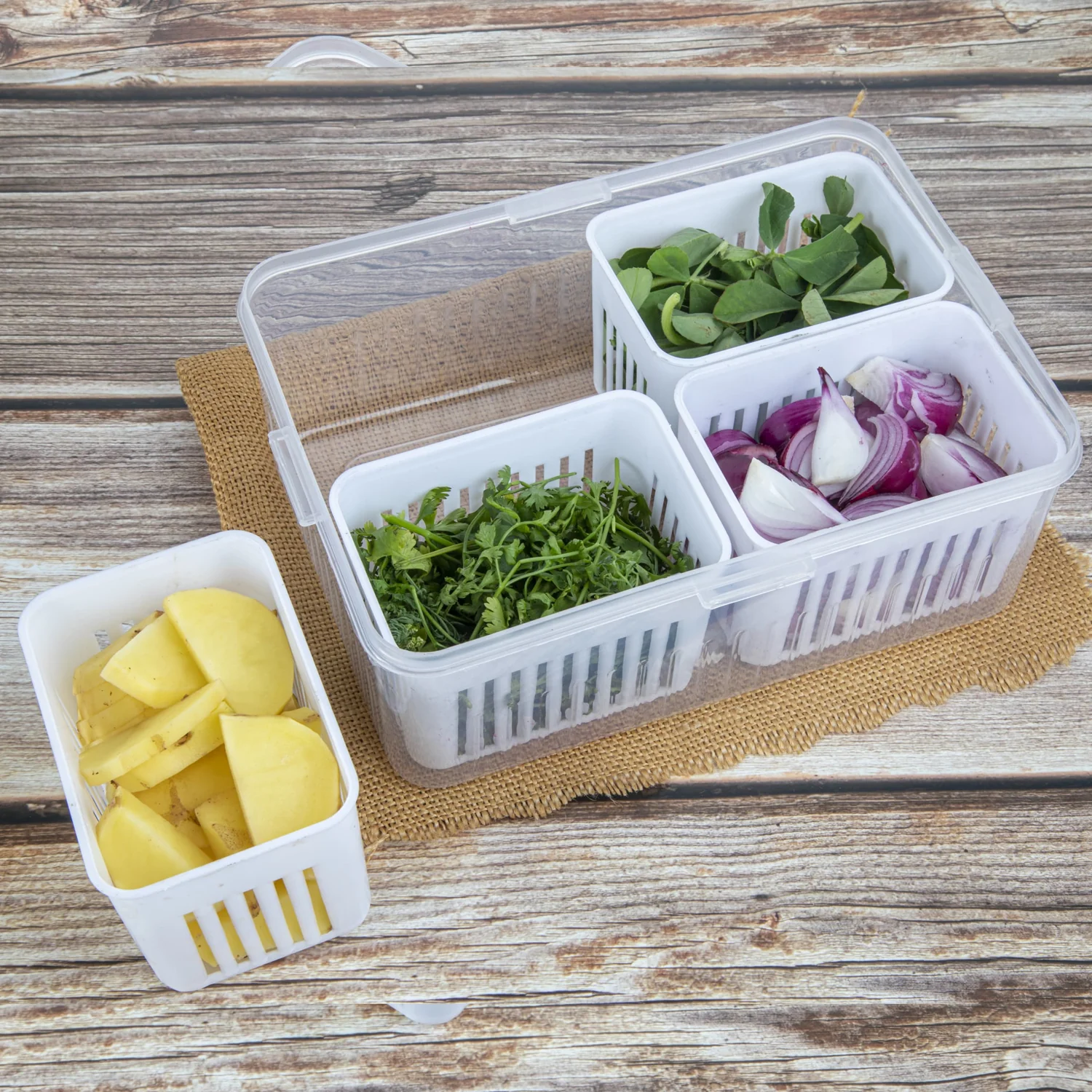 Fridge Storage Box – Airtight Food & Veggie Organizer | Tidy Table - Image 11