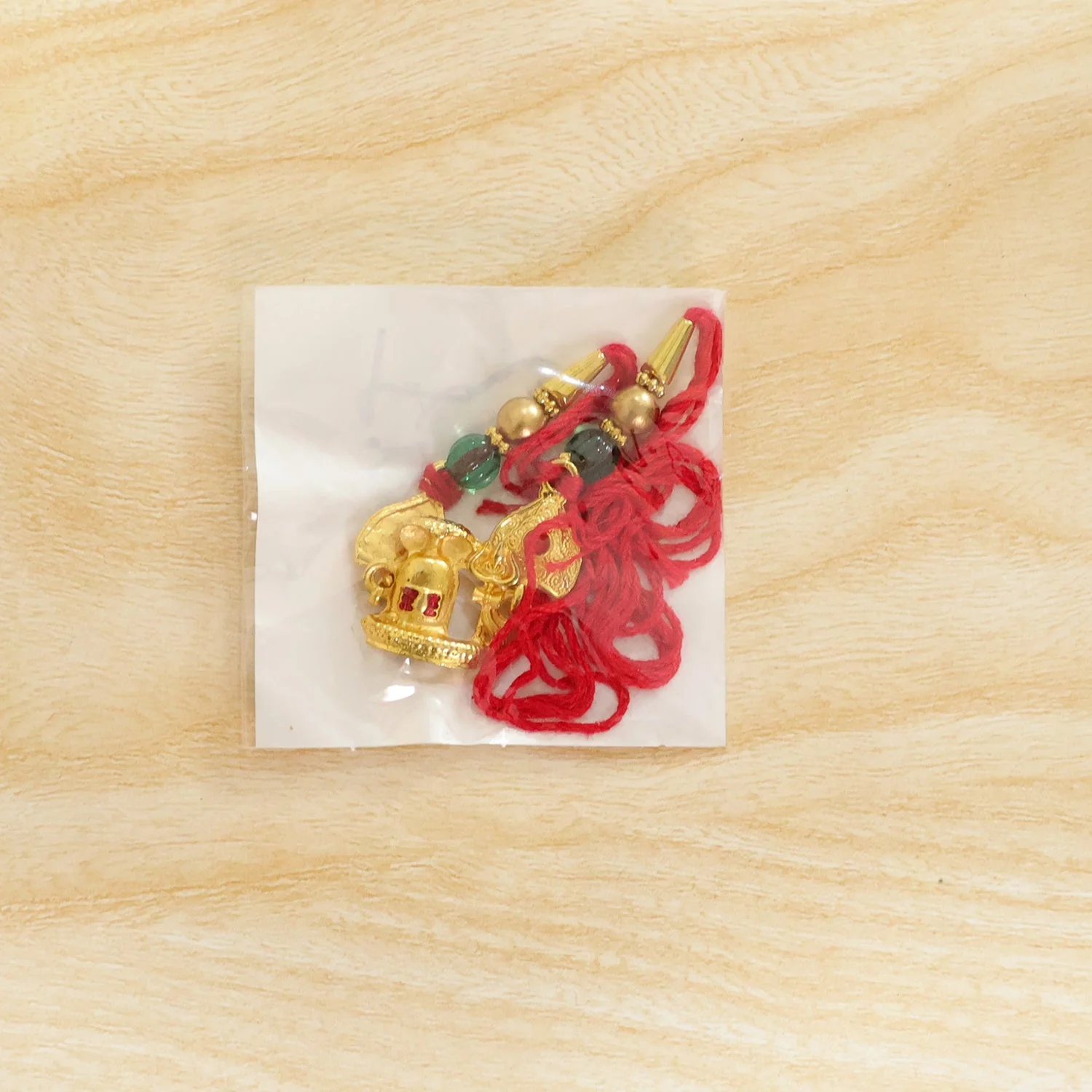Religious Shivling Trishul Rakhi with Beadwork – Rakhi for Brother - Image 6