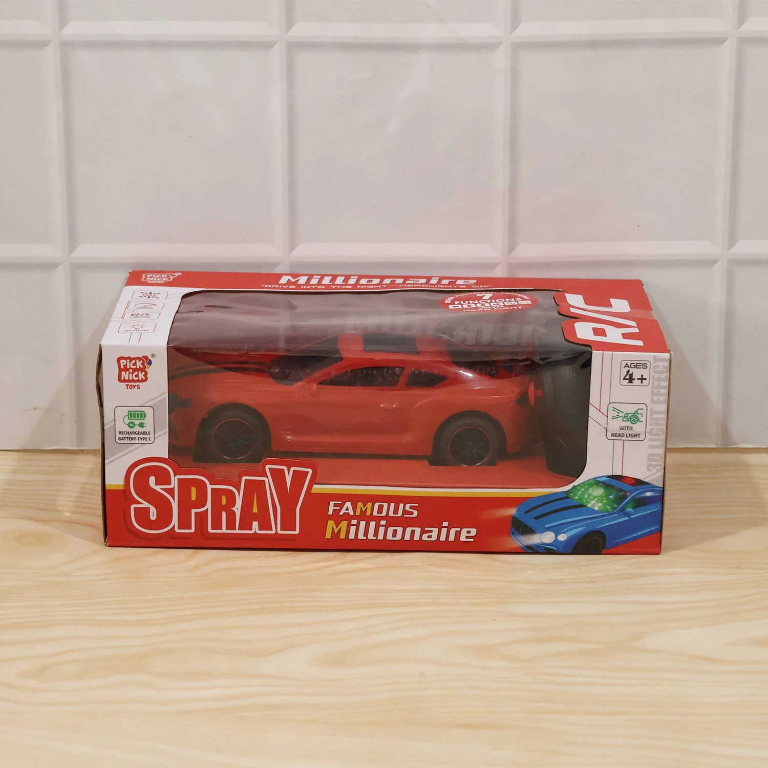 High-Speed Remote Control Sports Car – Durable, Bright Lights & Quick Movements - Image 7
