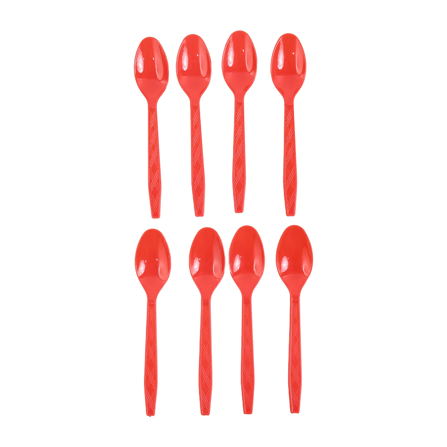 Reusable Plastic Spoons Set of 8 – Durable & Lightweight Dining - Image 6