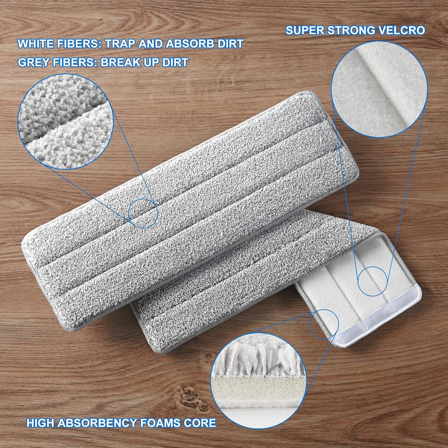 Microfiber Mop Pad Replacement – Reusable & Eco-Friendly Cleaning - Image 7