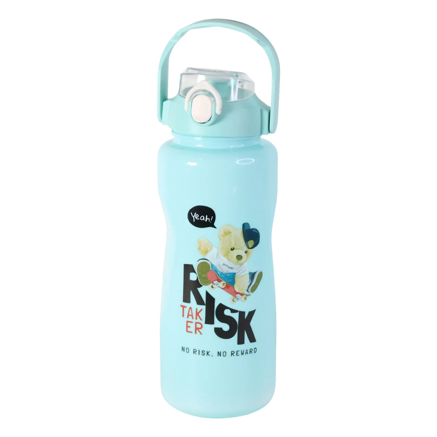 Risk Taker Printed Water Bottle Set – Leakproof & Durable 3-Pc Combo - Image 5