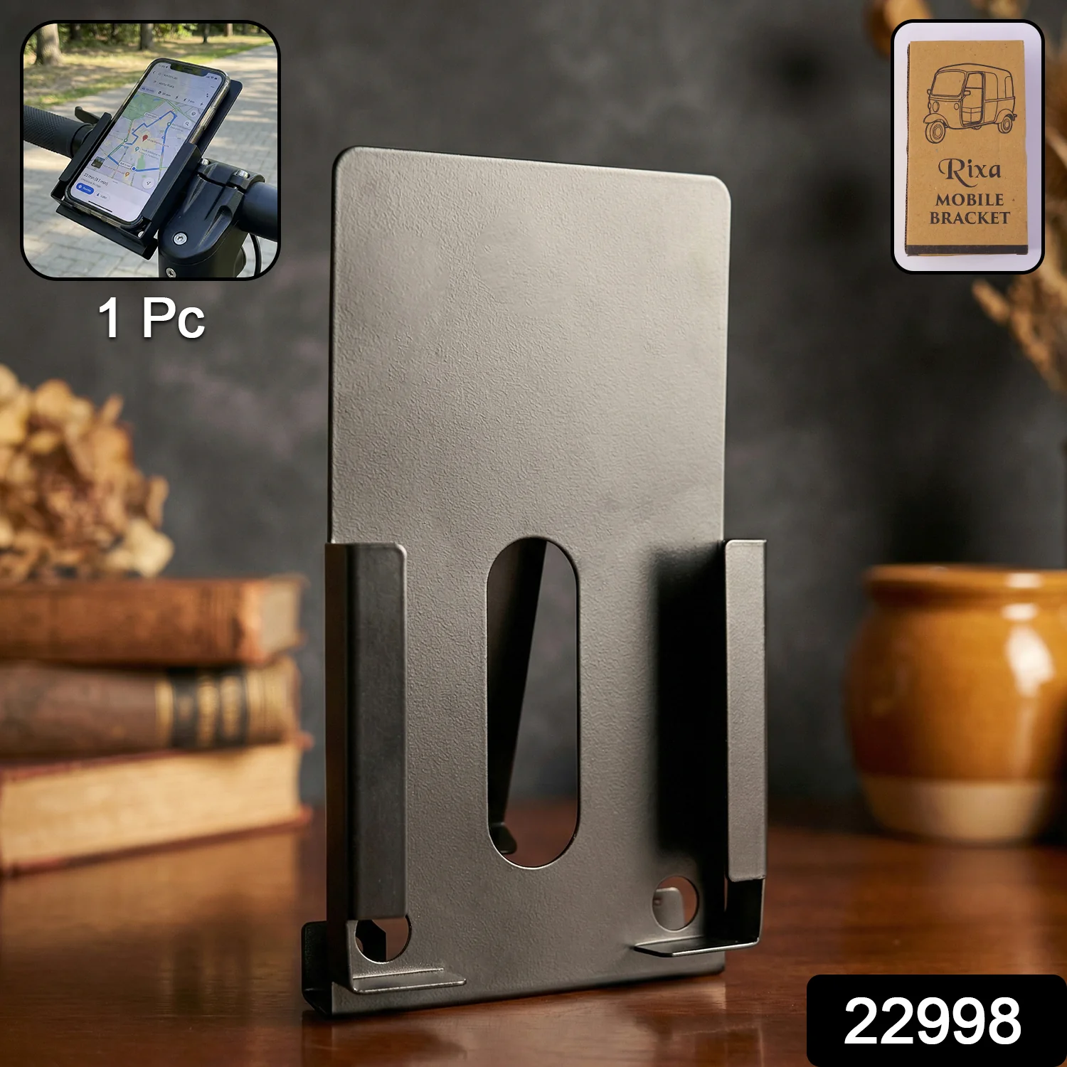 Auto Rickshaw Mobile Holder – Secure & Adjustable Dashboard Mount - Image 2