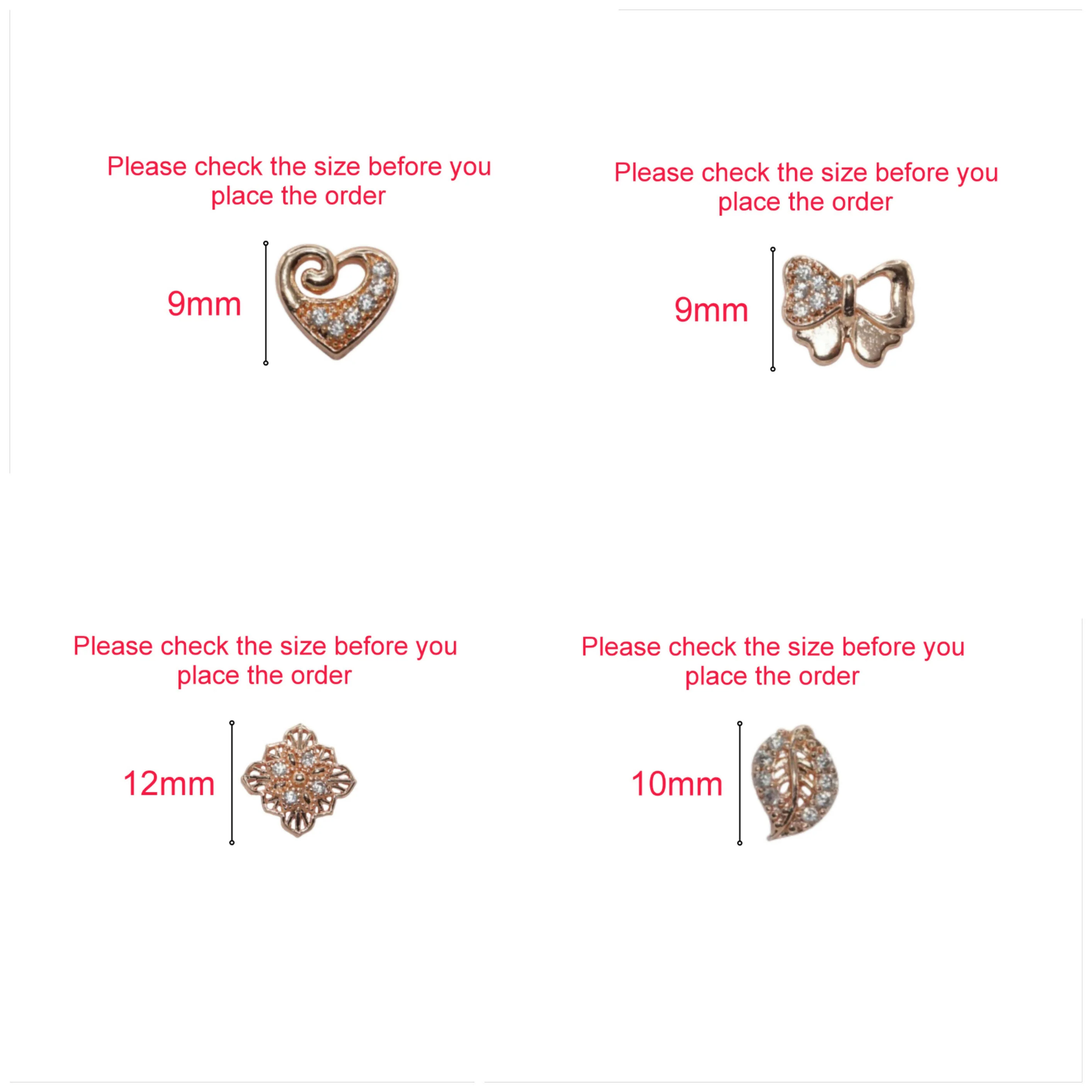 Rose Gold CZ Stud Earrings Combo – Elegant 4-Pair Set for Women - Image 4