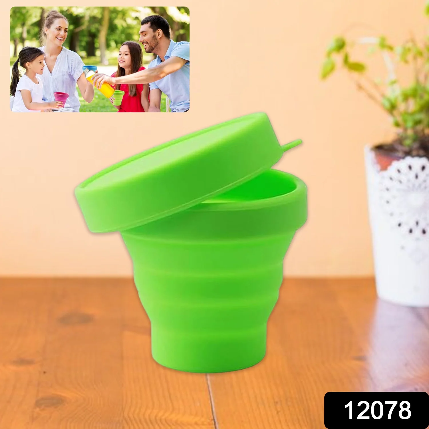 Foldable Silicone Travel Mug – Leakproof & Portable | Hydrozilla - Image 2