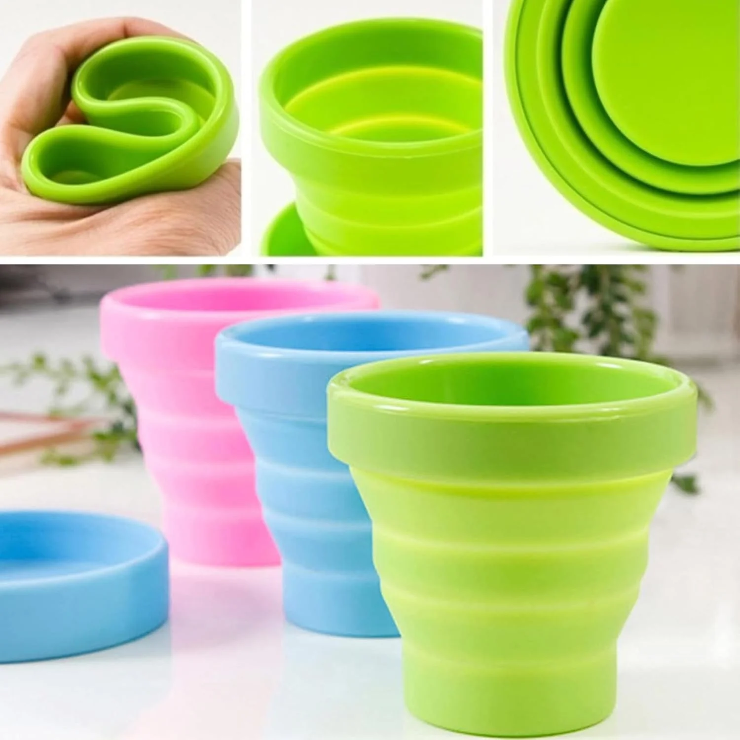Foldable Silicone Travel Mug – Leakproof & Portable | Hydrozilla - Image 3