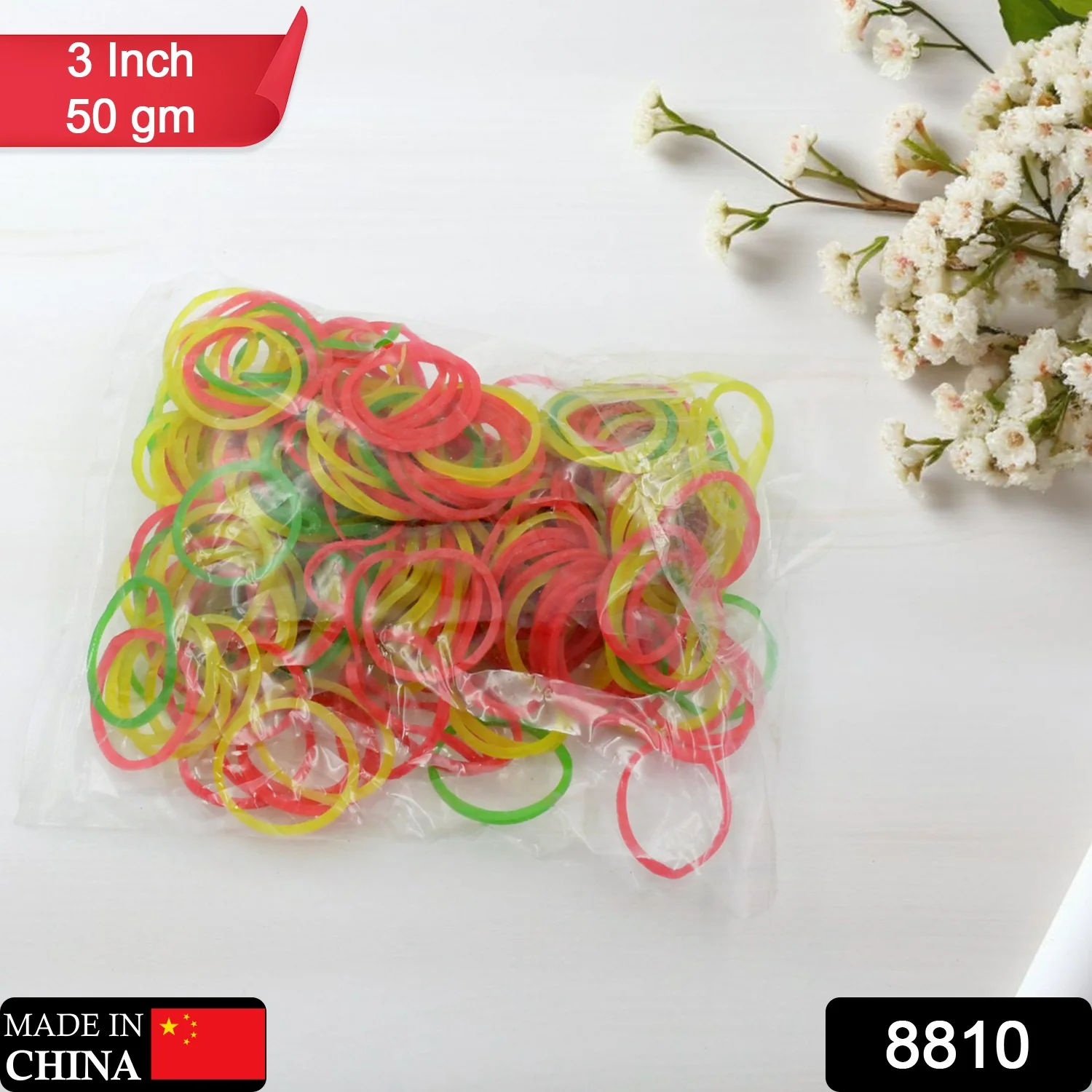 Multicolor Elastic Rubber Bands – Flexible & Reusable | Papezo - Image 3