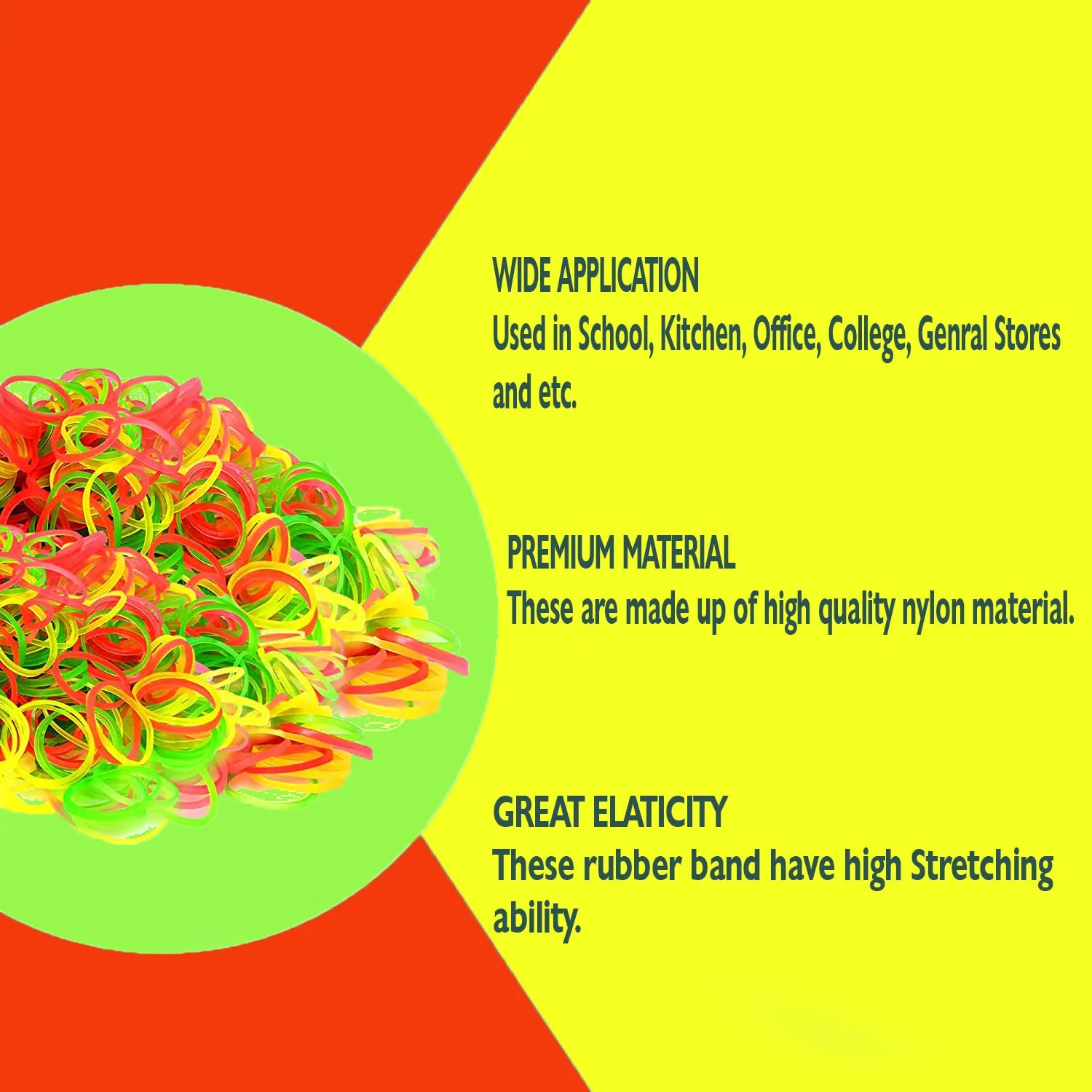 Multicolor Elastic Rubber Bands – Flexible & Reusable | Papezo - Image 8
